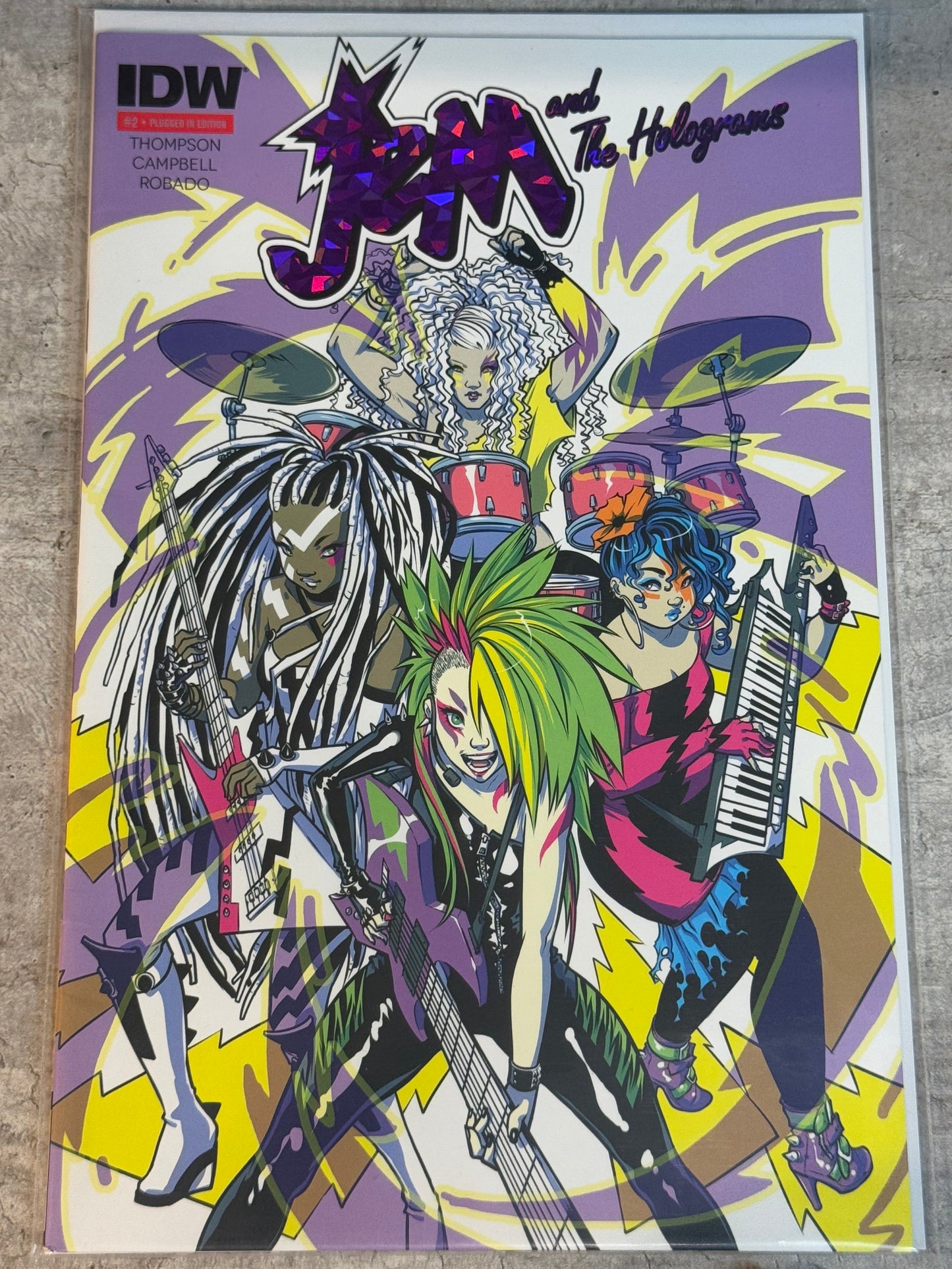 2015 - IDW Publishing - Jem and The Holograms #2 - Part Two - Var. G - M - Eng 1