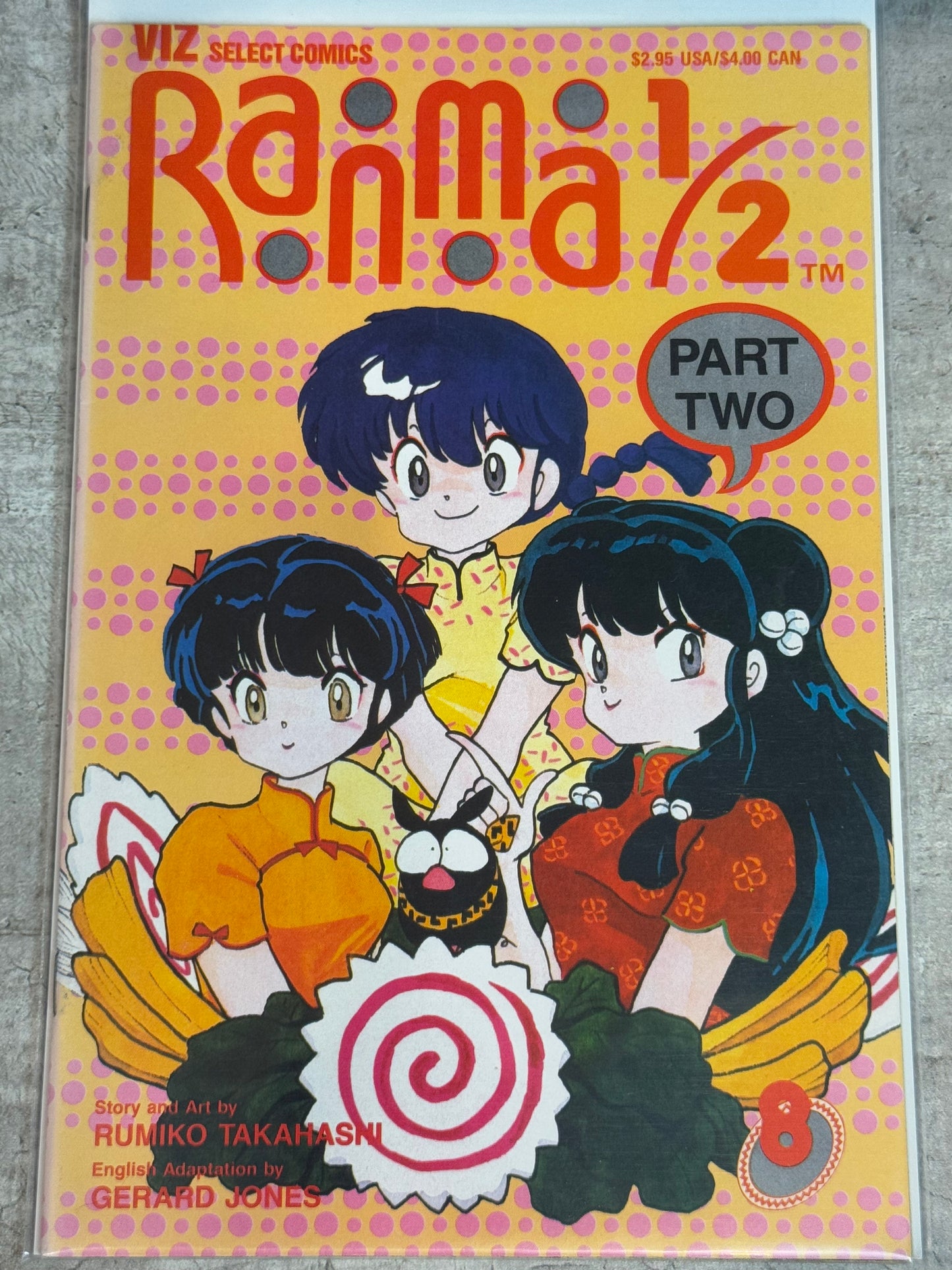 1993 - Viz Comics - Ranma ½, Part Two #8 - Ryoga Explodes! - - NM/M - Eng 1