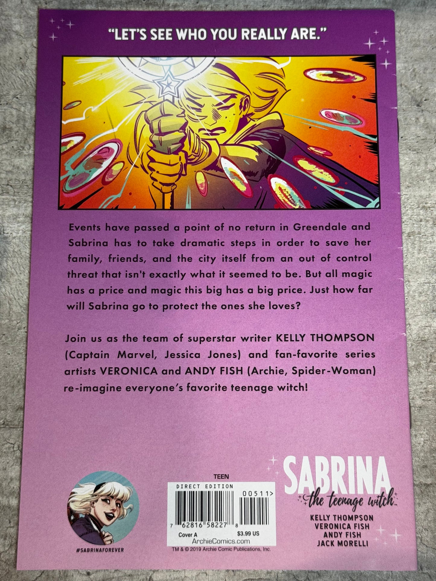 2019 - Archie Comic Publications - Sabrina the Teenage Witch, Vol. 4 #5 Var. A - NM/M - Eng - 2