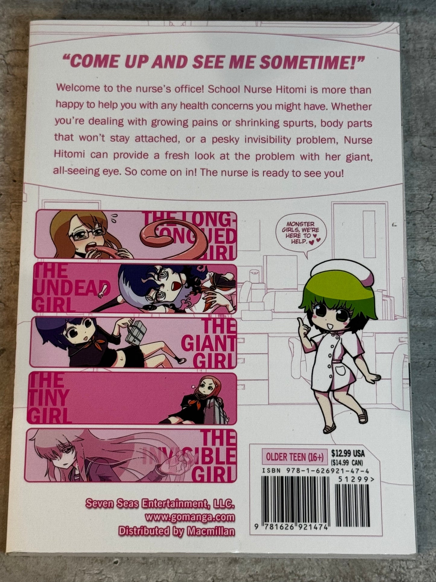 2015 - Seven Seas - Nurse Hitomi's Monster Infirmary #1 - COME UP AND SEE ME SOMETIME! - - M - Eng - 2