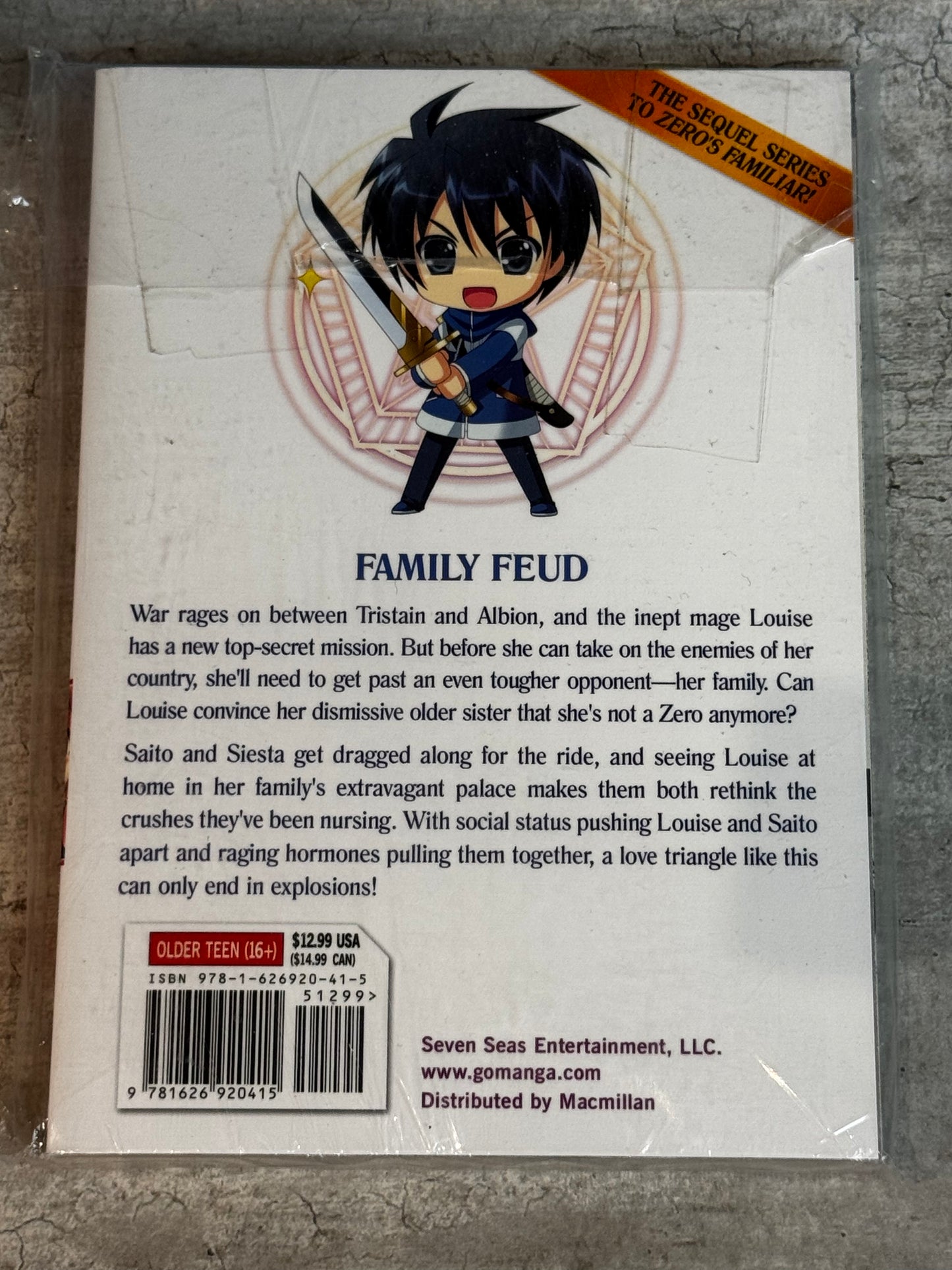 2014 - Seven Seas - Zero's Familiar Chevalier #1 - FAMILY FEUD - - NM+ - Eng - 2