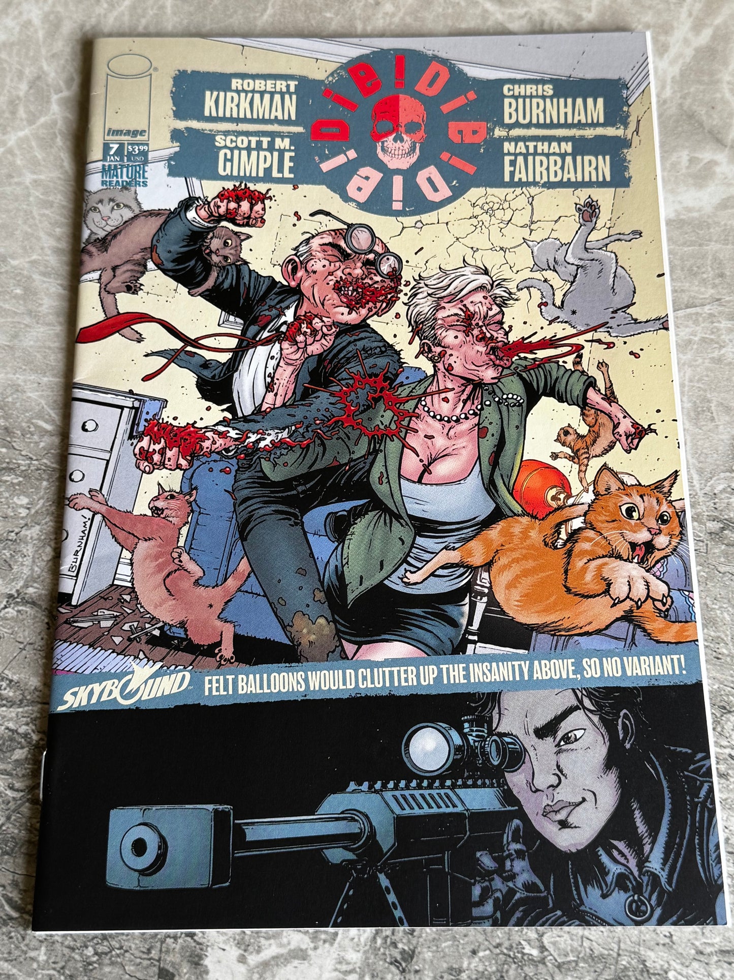 2019 - Image Comics - Die!Die!Die! #7 Var. A - M - ENG 1