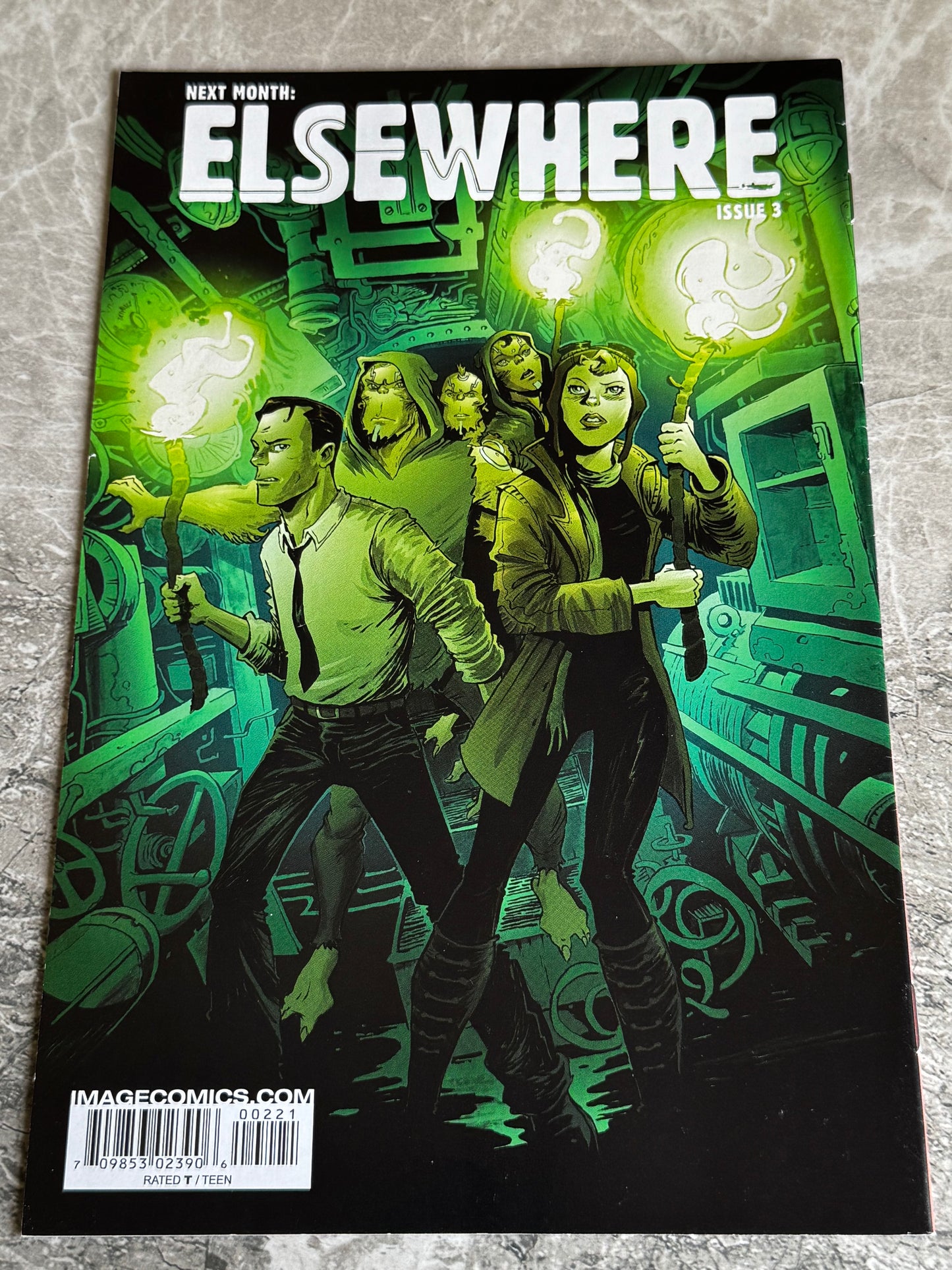 2017 - Image Comics - Elsewhere (Image Comics) #2 Var. B - M - ENG 2