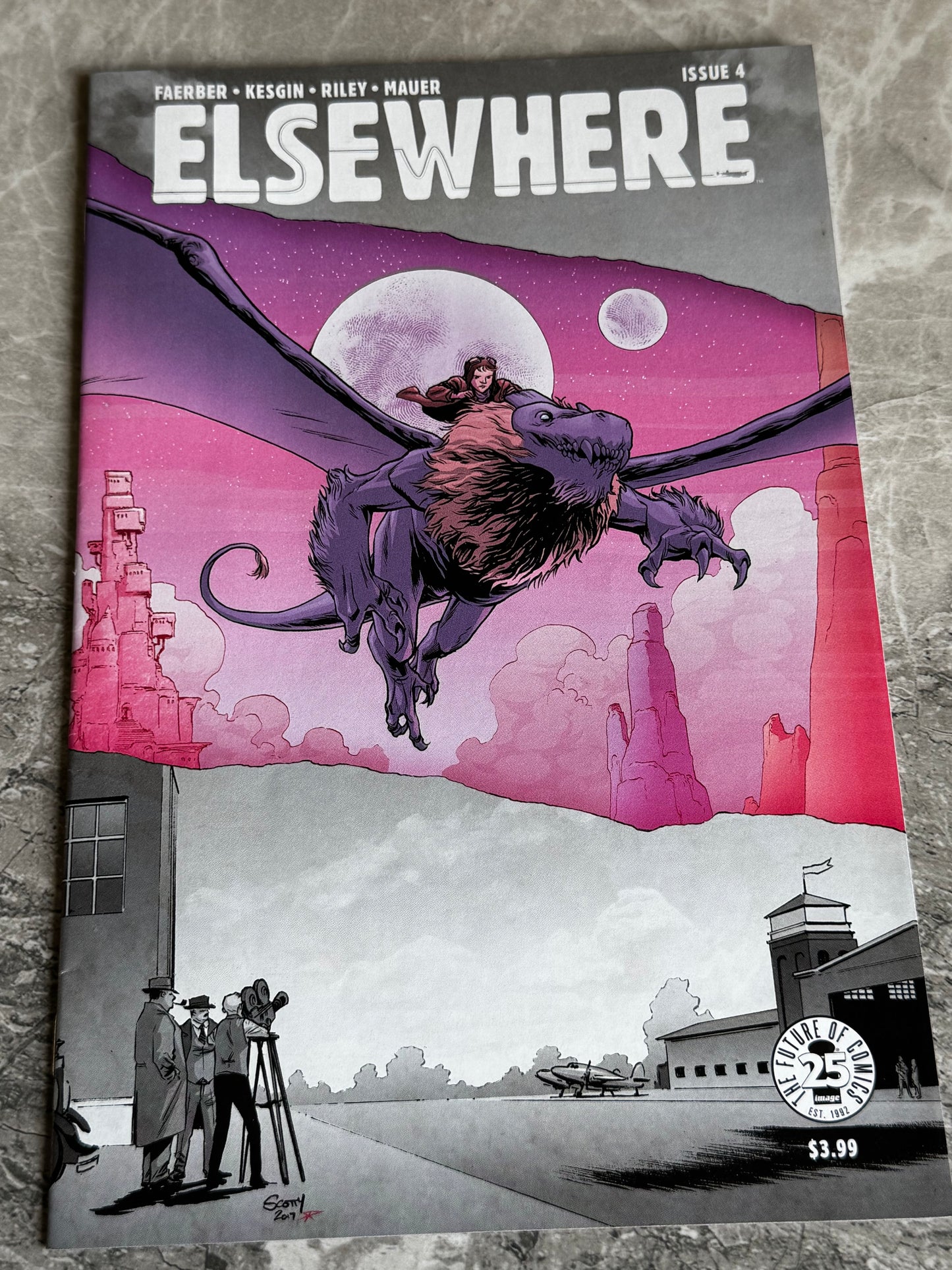 2017 - Image Comics - Elsewhere (Image Comics) #4 Var. B - M - ENG 1