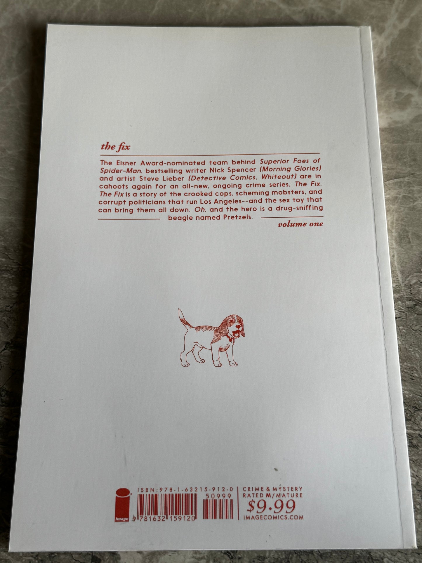 2016 - Image Comics - The Fix - Where Beagles Dare - Var. TP-1 - M - ENG 2