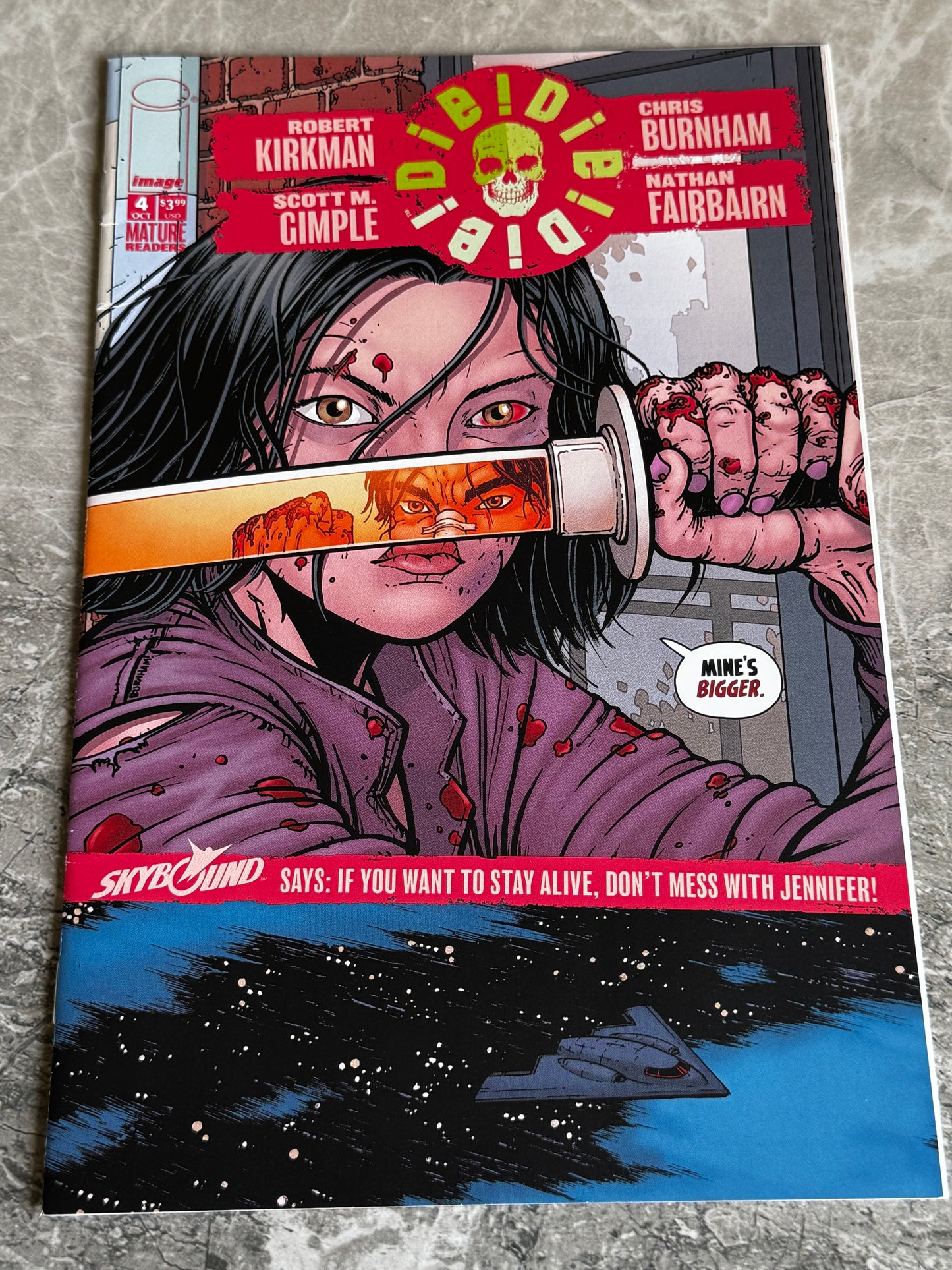 2018 - Image Comics - Die!Die!Die! #4 Var. D - M - ENG 1