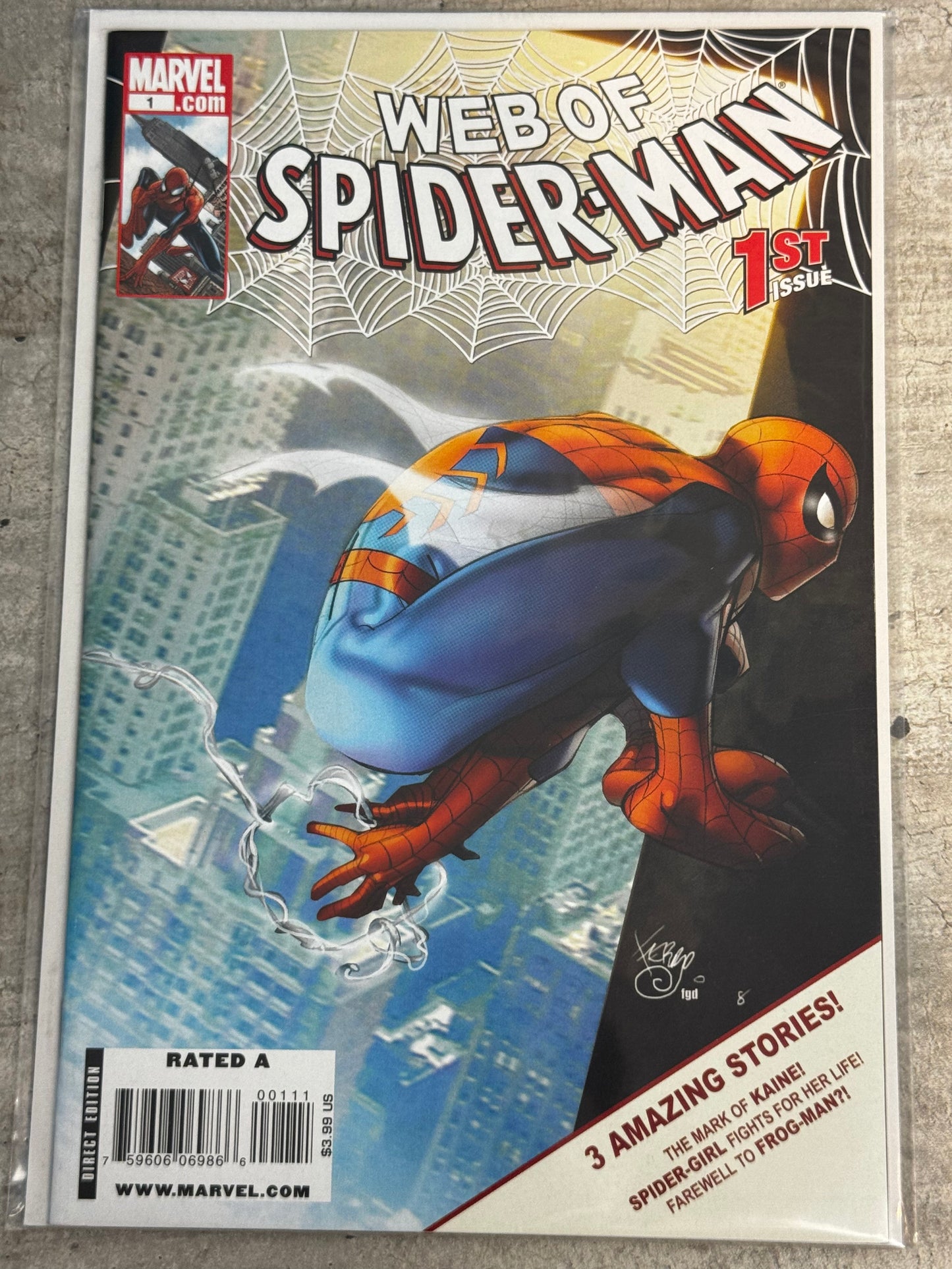 2009 - Web of Spider-Man, Vol. 2 #1 Var. A - NM/M - ENG 1