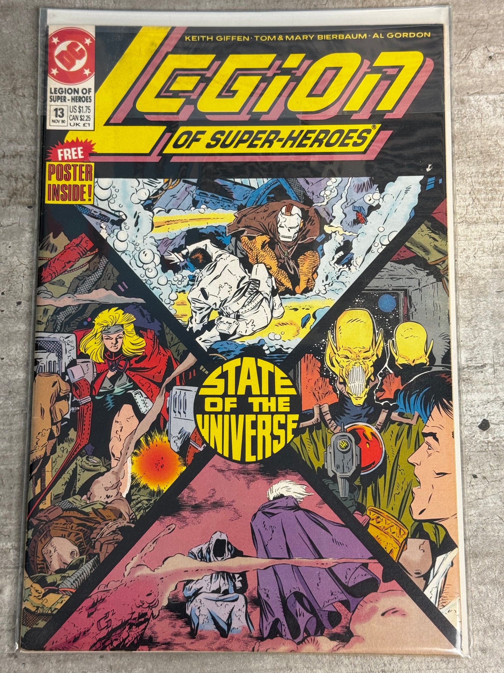 1990 - Legion of Super-Heroes, Vol. 4 #13 - State of the Universe - NM - ENG 1