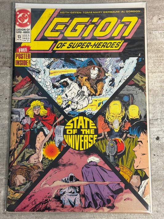 1990 - Legion of Super-Heroes, Vol. 4 #13 - State of the Universe - NM - ENG 1