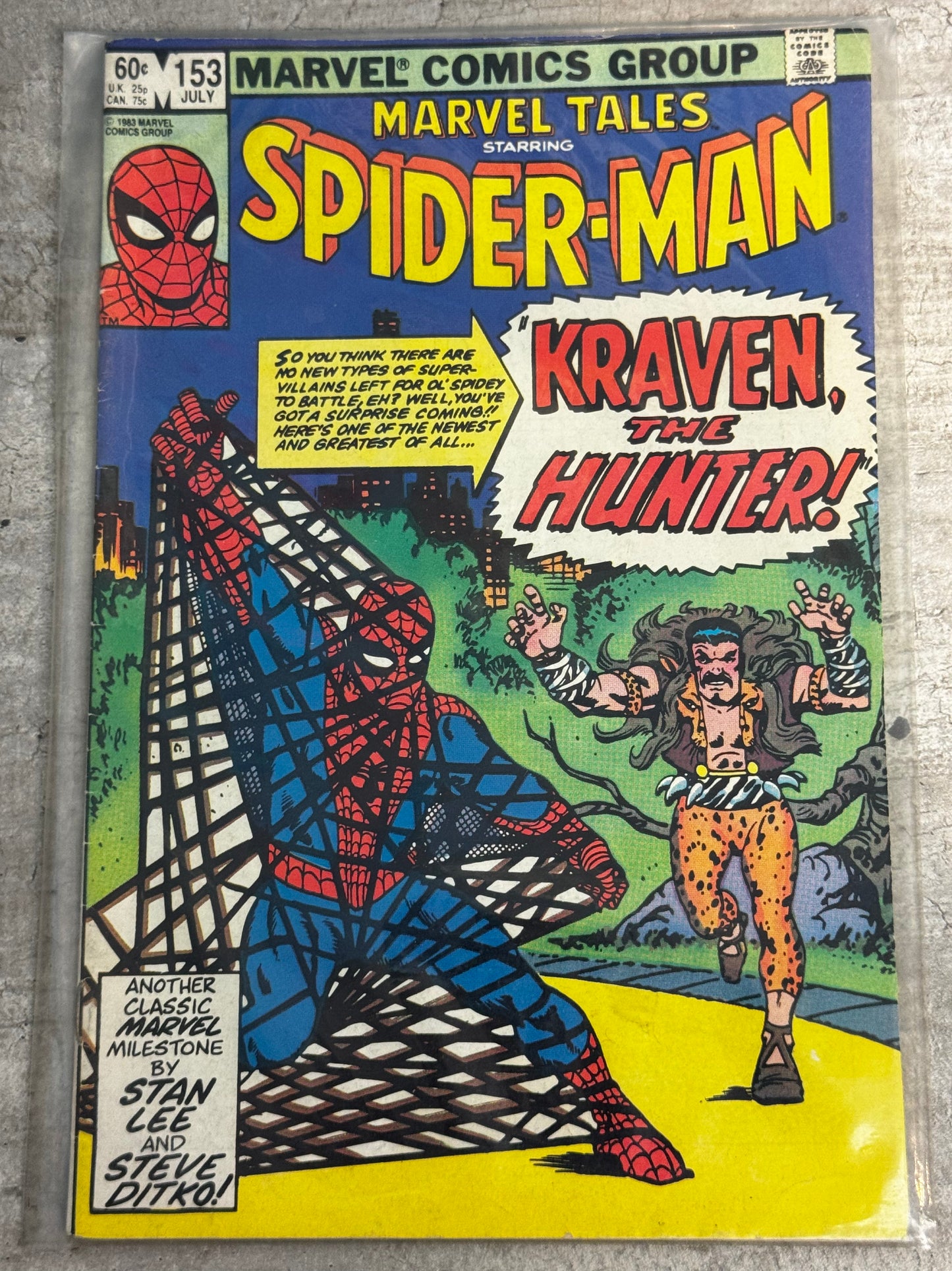 1983 - Marvel Tales, Vol. 2 #153 Var. A - VF/NM - ENG 1