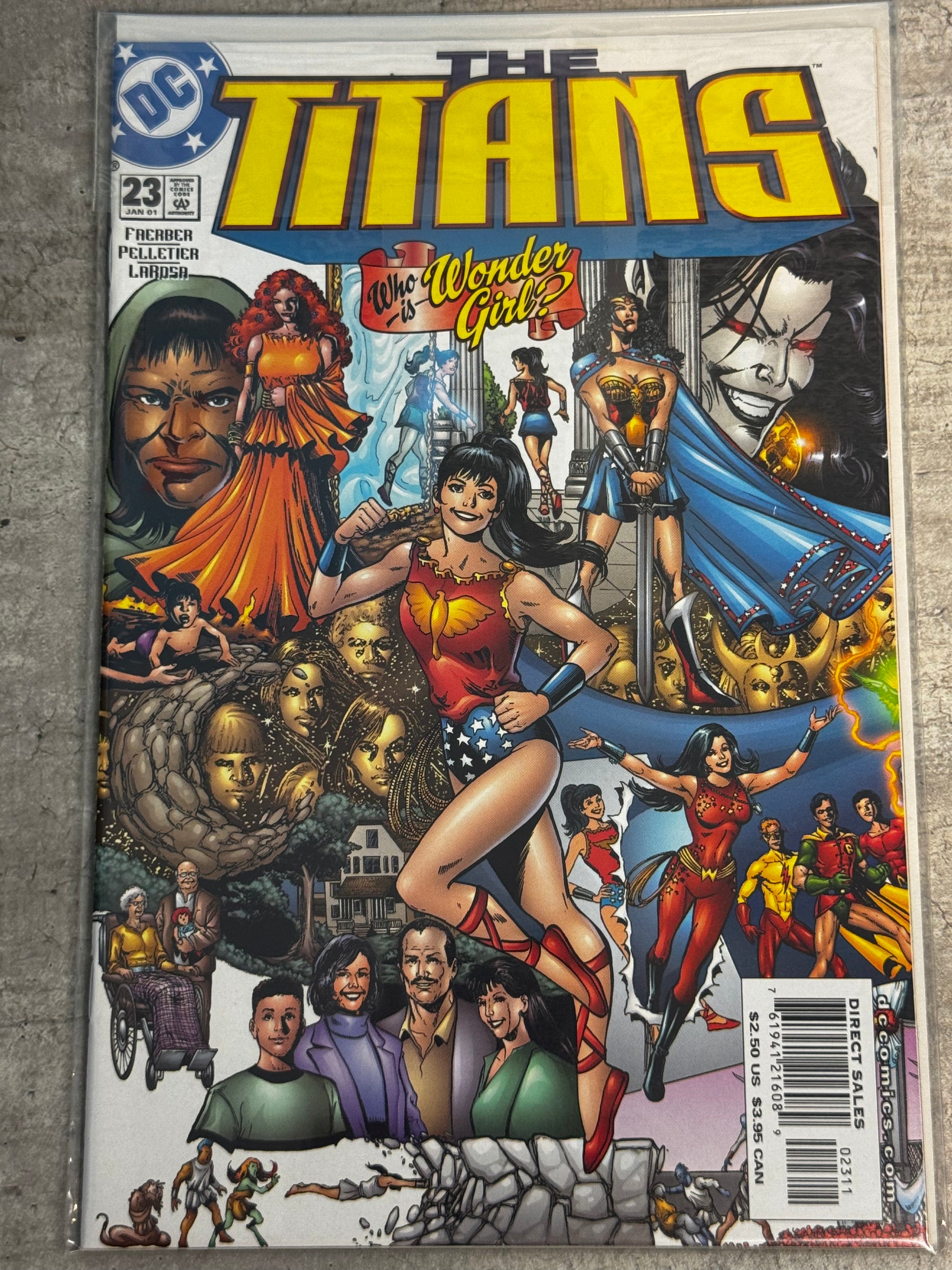 2000 - Titans, Vol. 1 #23 Var. A - Part 1: A Night to Remember - NM - ENG 1