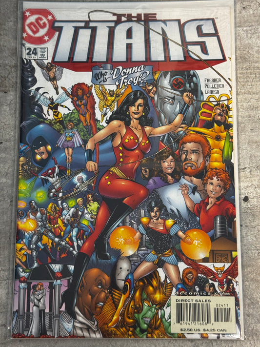 2000 - Titans, Vol. 1 #24 Var. A - Part 2: Second Chances - NM - ENG 1