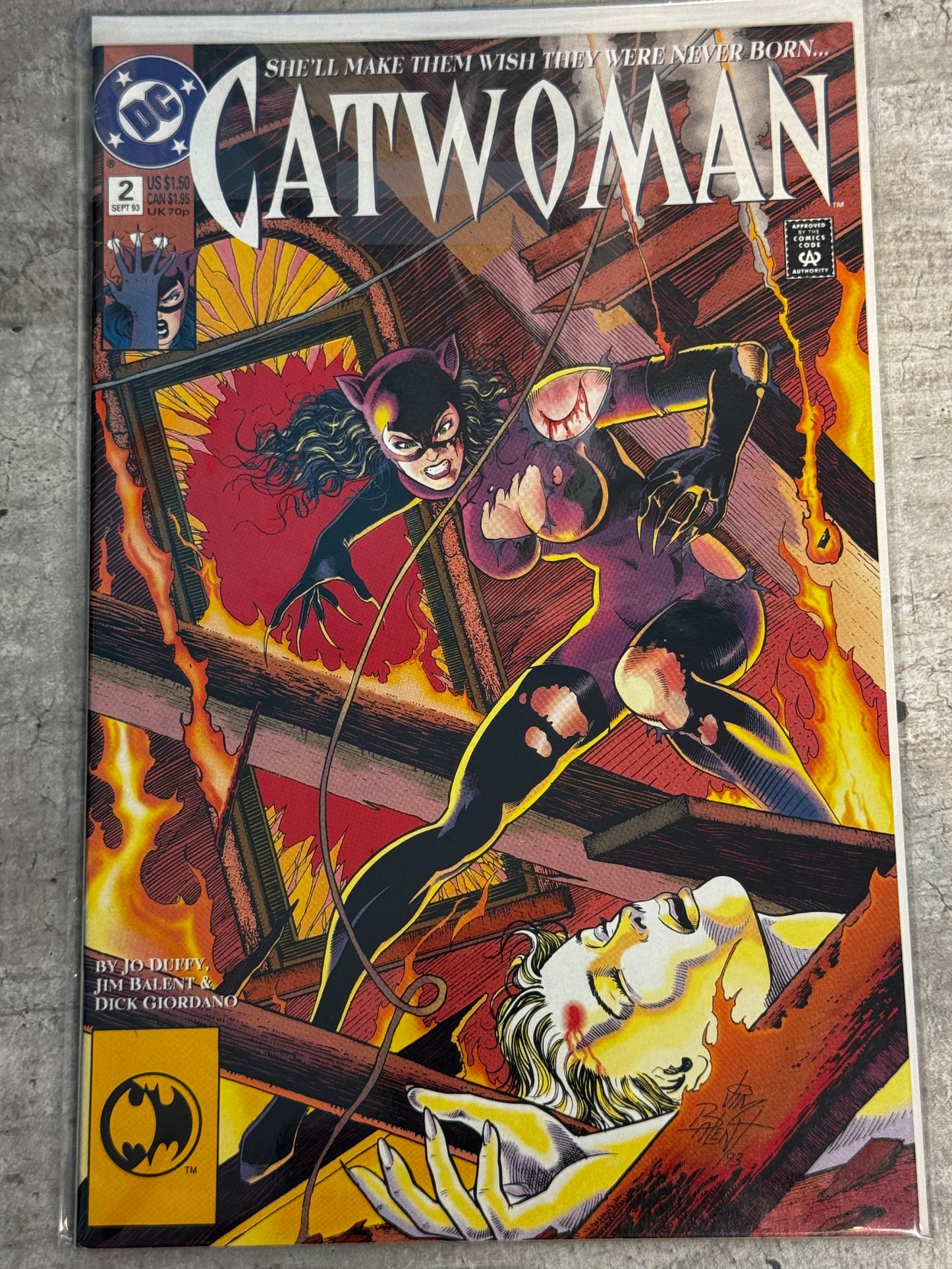 1993 - Catwoman, Vol. 2 #2 Var. A - Chapter 2: Blast From The Past! - NM+ - ENG 1