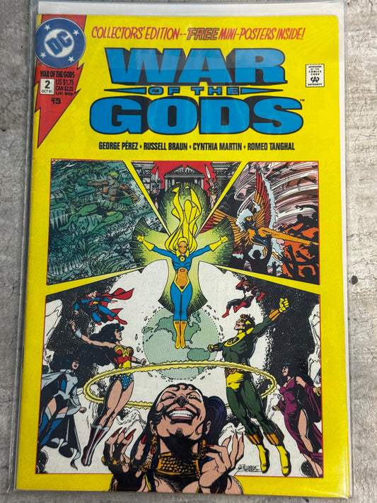 1991 - War of the Gods #2 Var. A - The Holy Wars - NM- - ENG 1