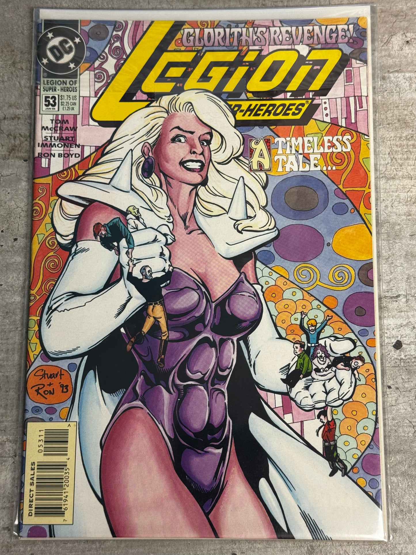 1993 - Legion of Super-Heroes, Vol. 4 #53 - A Moment In Time - NM - ENG 1