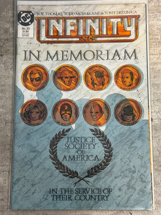 1986 - Infinity Inc., Vol. 1 #30 - What Private Griefs... - NM- - ENG 1