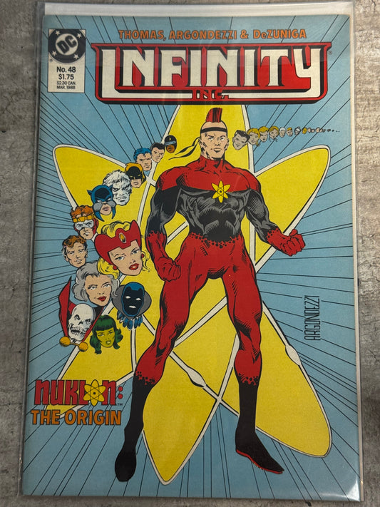 1988 - Infinity Inc., Vol. 1 #48 - The Making of a Man - NM- - ENG 1
