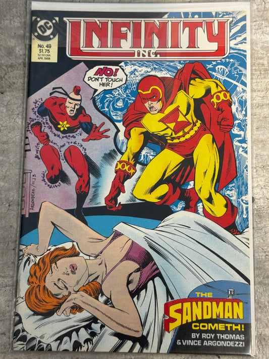 1988 - Infinity Inc., Vol. 1 #49 - The Sandman Cometh... - NM- - ENG 1