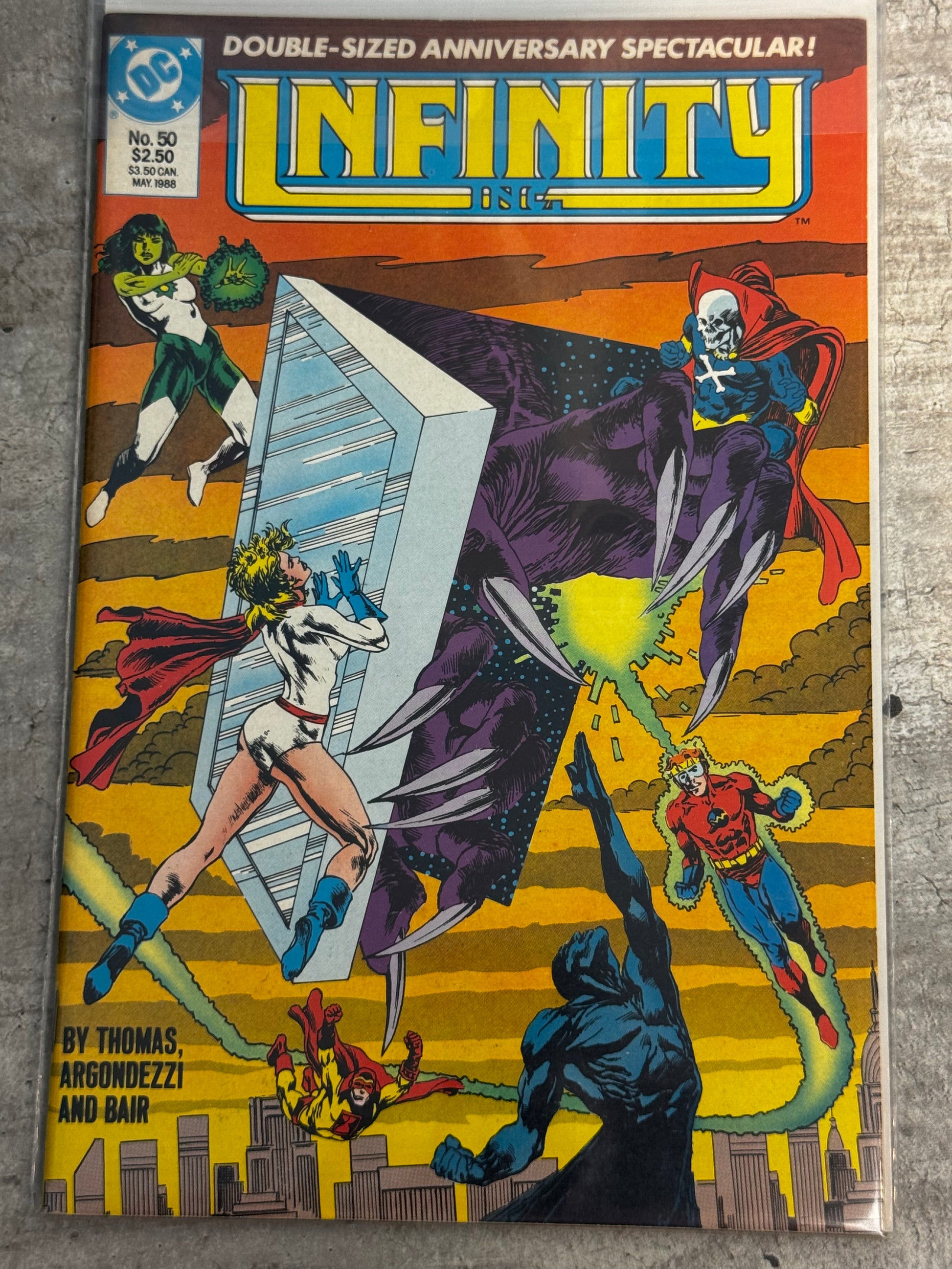 1988 - Infinity Inc., Vol. 1 #50 - It's A Grimmworld, After All - NM- - ENG 1