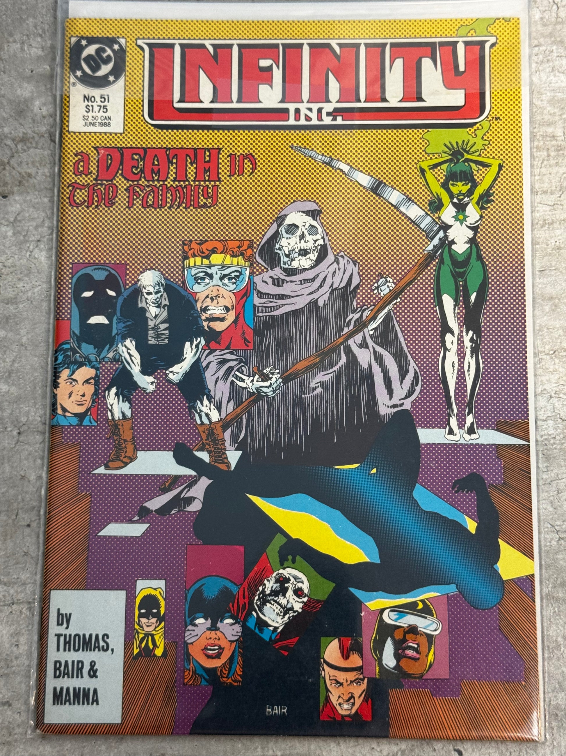 1988 - Infinity Inc., Vol. 1 #51 - A Death in the Family - NM- - ENG 1