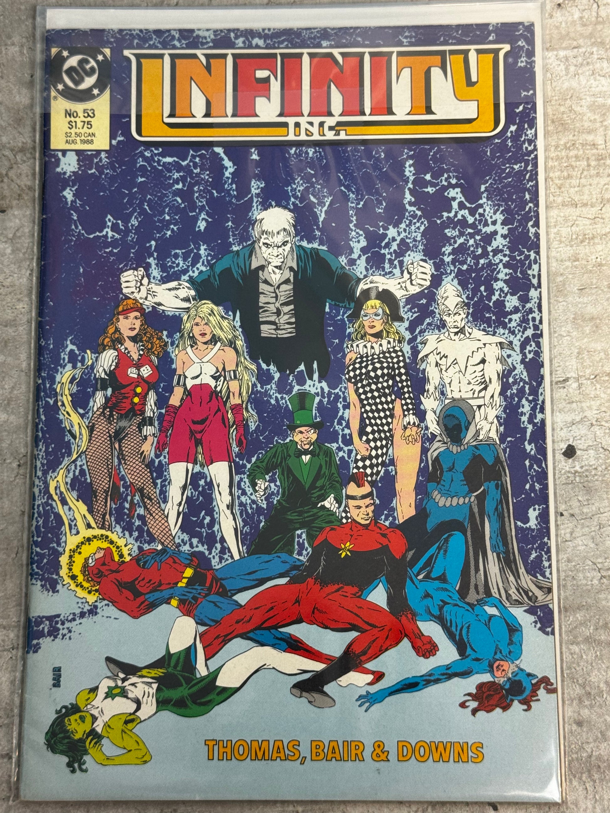 1988 - Infinity Inc., Vol. 1 #53 - Death, When It Must Come - NM- - ENG 1