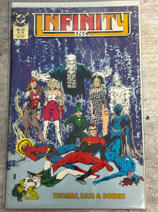 1988 - Infinity Inc., Vol. 1 #53 - Death, When It Must Come - NM- - ENG 1