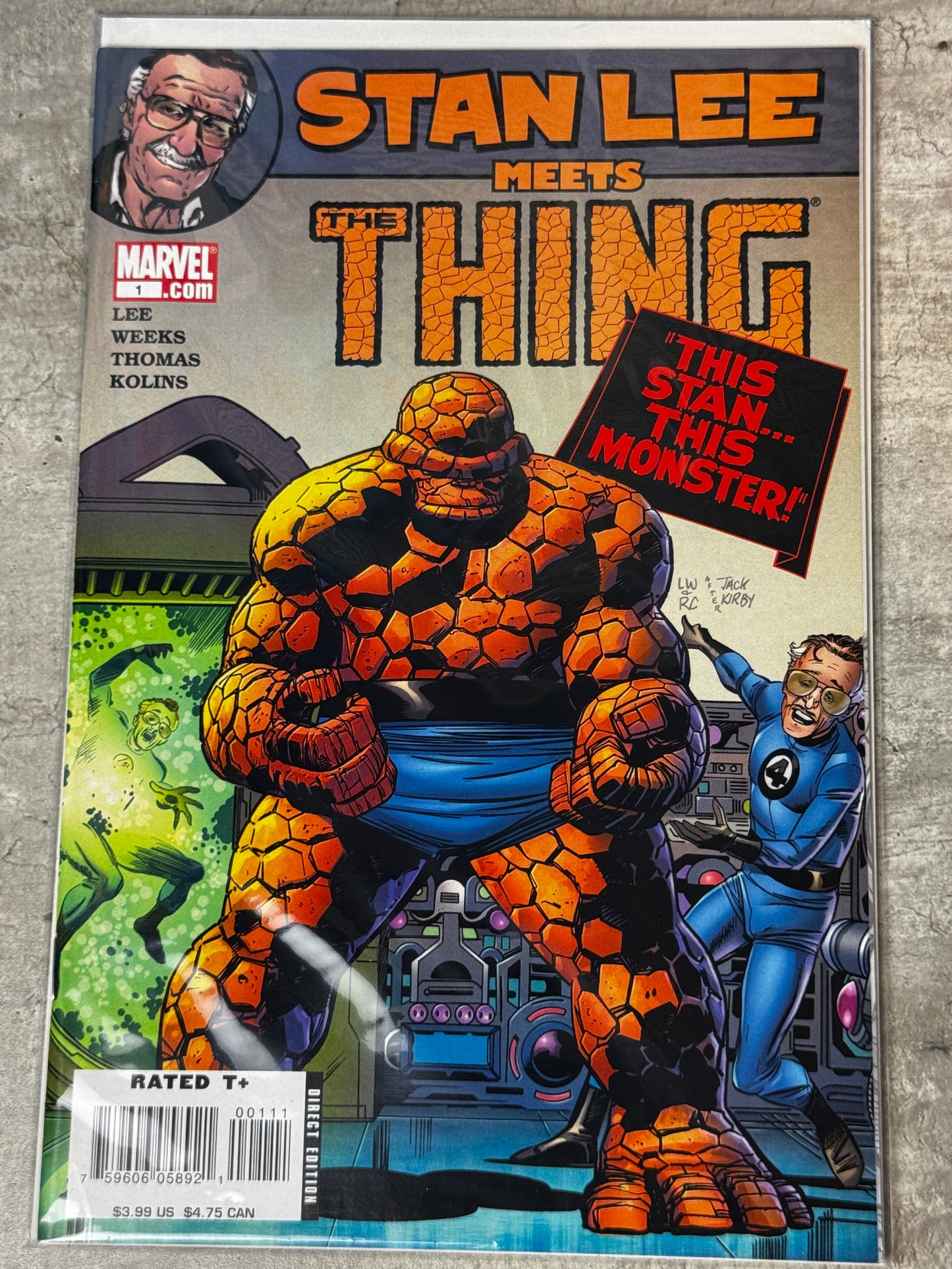 2006 - Stan Lee Meets Thing #1 - Stan Lee Meets Thing - NM/M - ENG 1