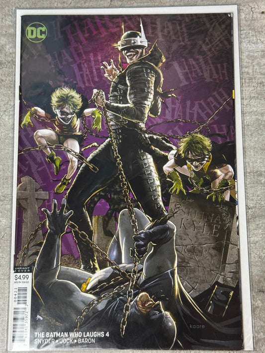 2019 - The Batman Who Laughs #4 Var. B - Part 4 - NM/M - ENG 1