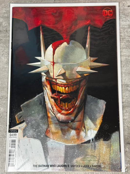 2019 - The Batman Who Laughs #5 Var. B - Part 5 - NM/M - ENG 1