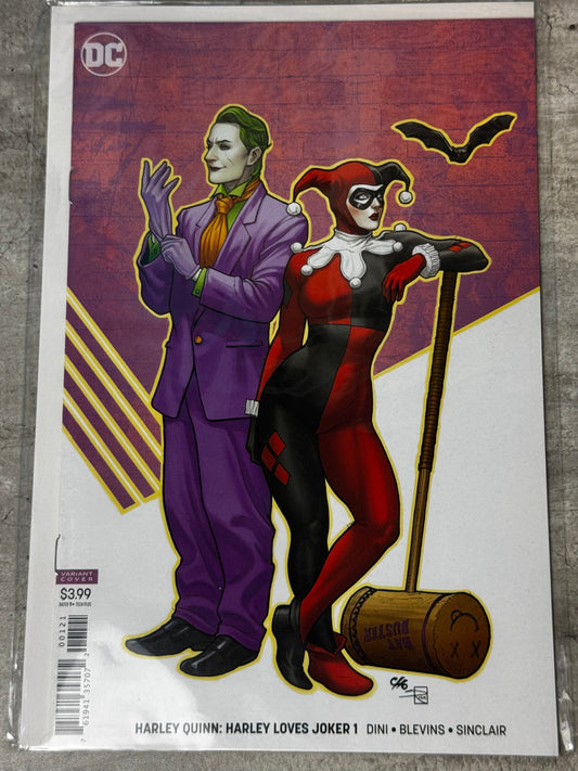 2018 - Harley Quinn: Harley Loves Joker #1 Var. B - NM/M - ENG 1