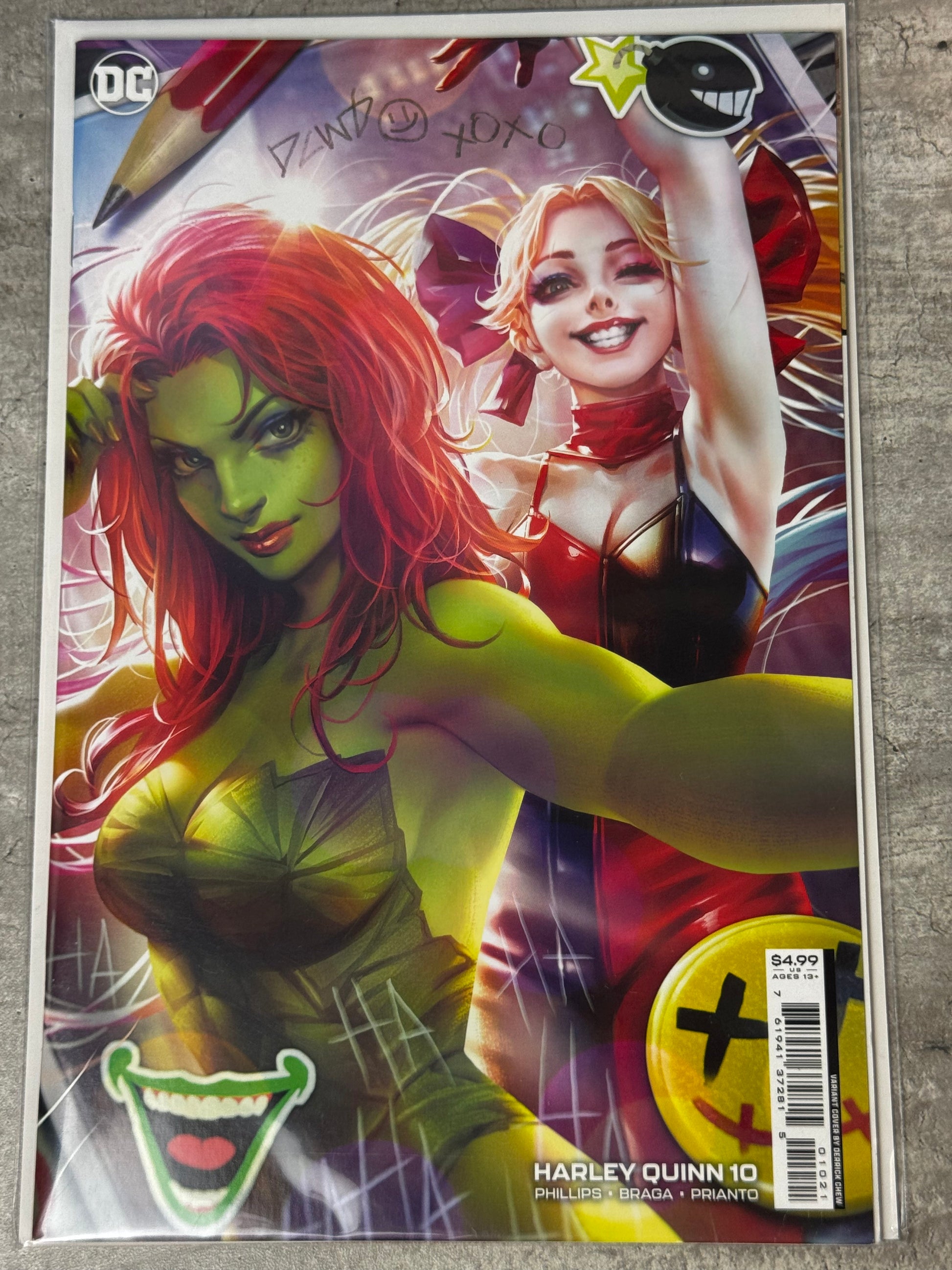 2021 - Harley Quinn, Vol. 4 #10 Var. B - Thorns - NM/M - ENG 1