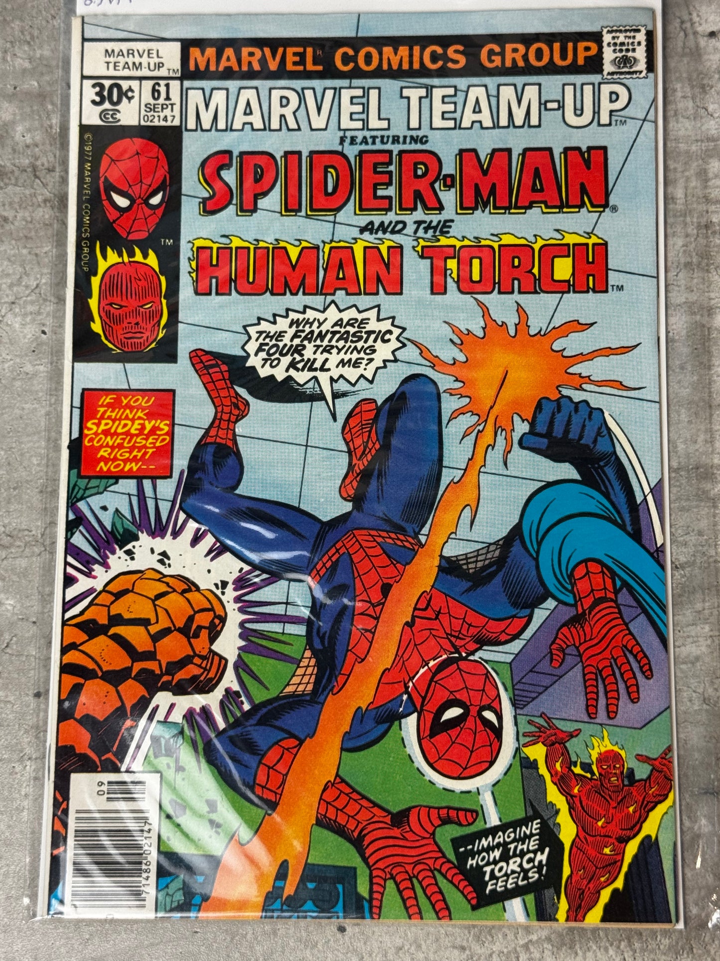 1977 - Marvel Team-Up, Vol. 1 #61 Var. B - VF+ - ENG 1