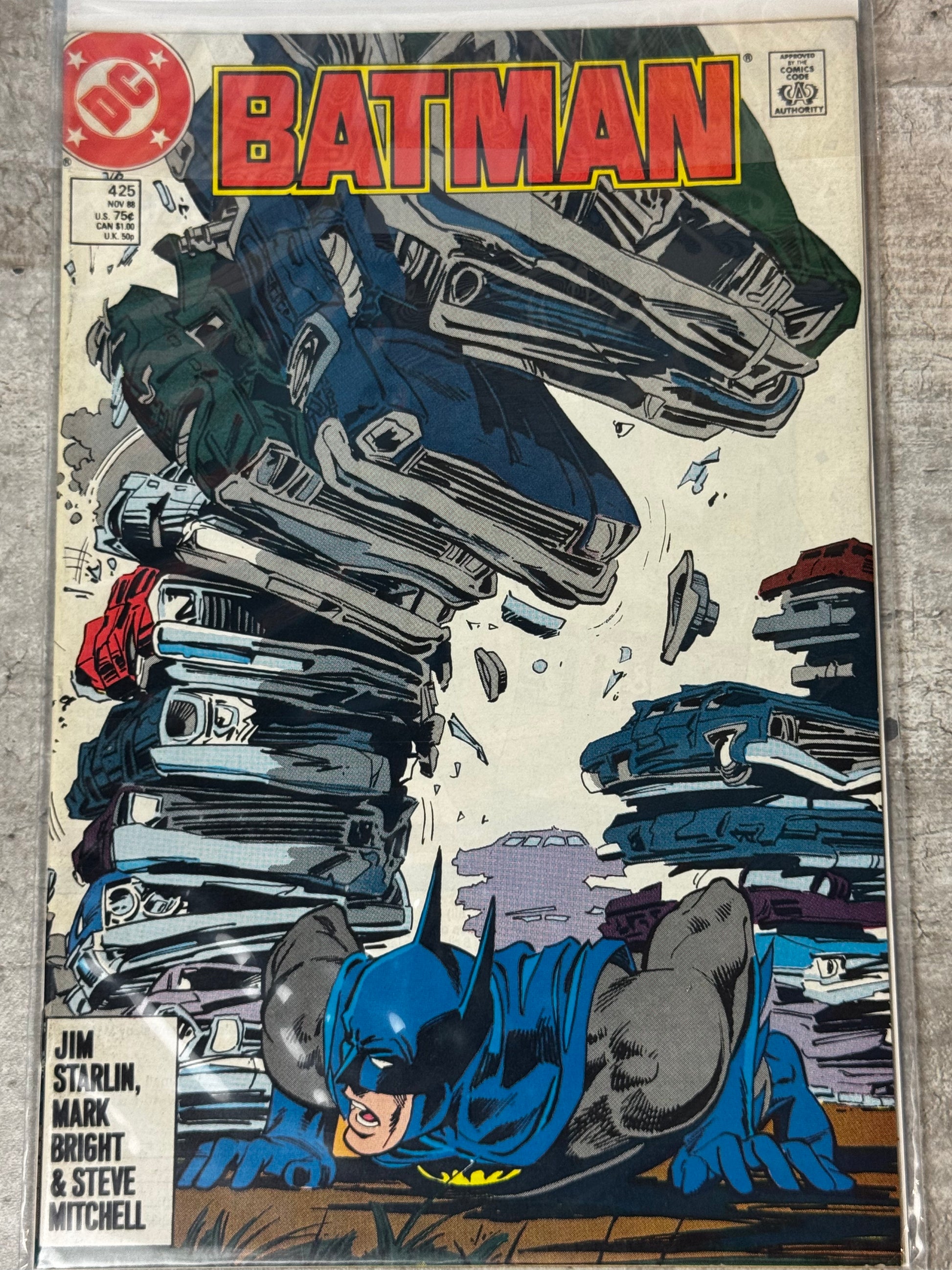 1988 - Batman, Vol. 1 #425 Var. C - Consequences - NM - ENG 1