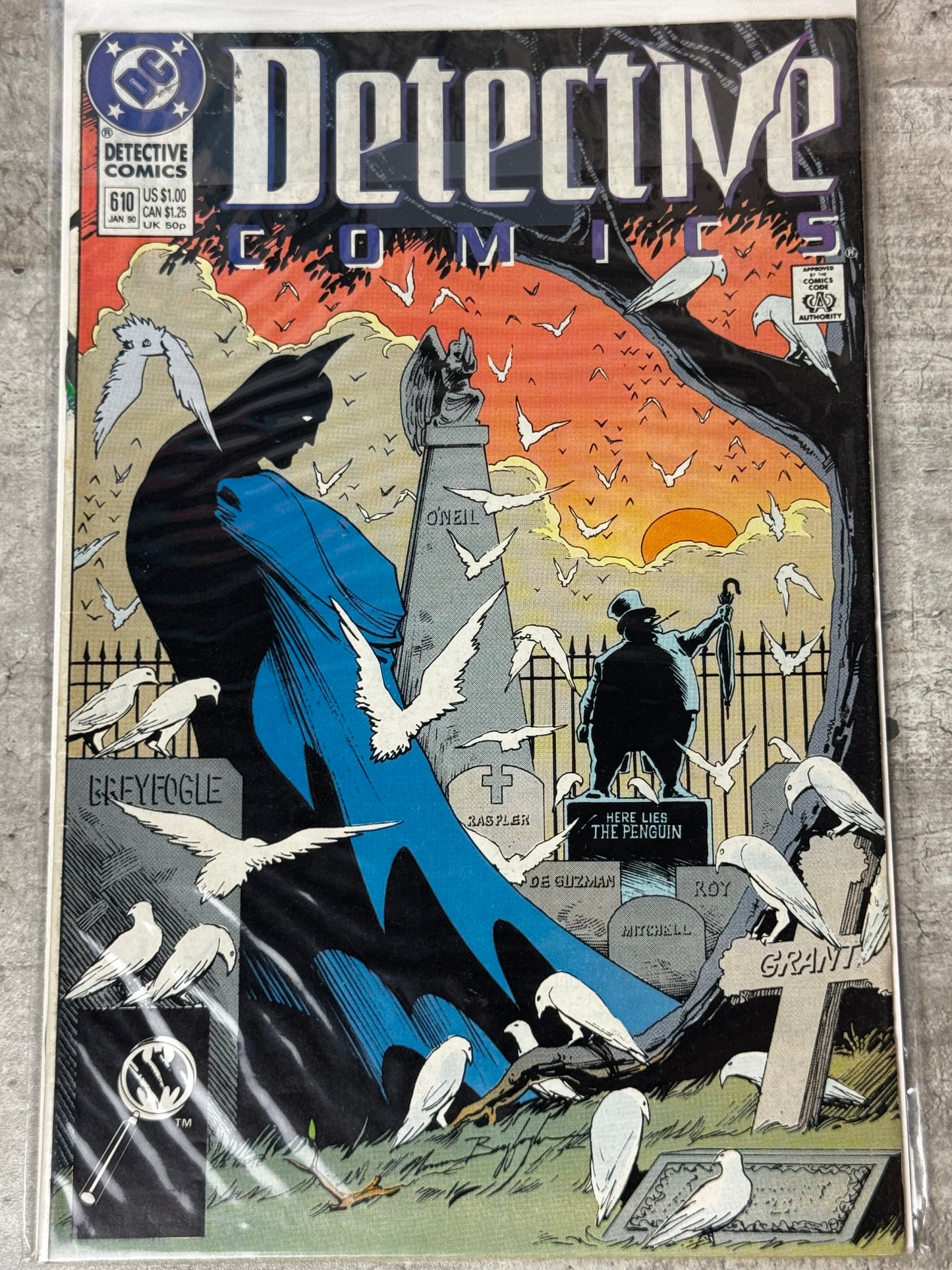 1989 - Detective Comics, Vol. 1 #610 Var. A - NM+ - ENG 1