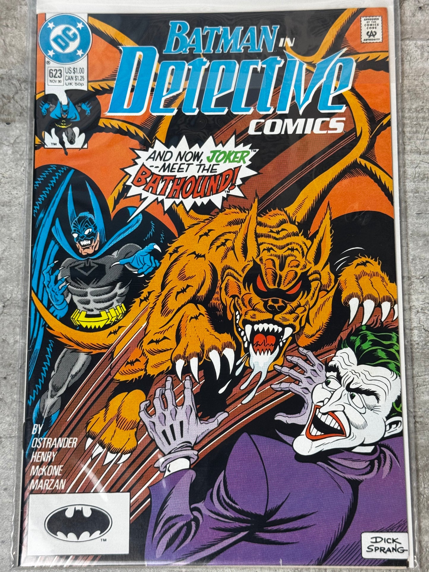 1990 - Detective Comics, Vol. 1 #623 Var. A - Death of Innocence - NM - ENG 1