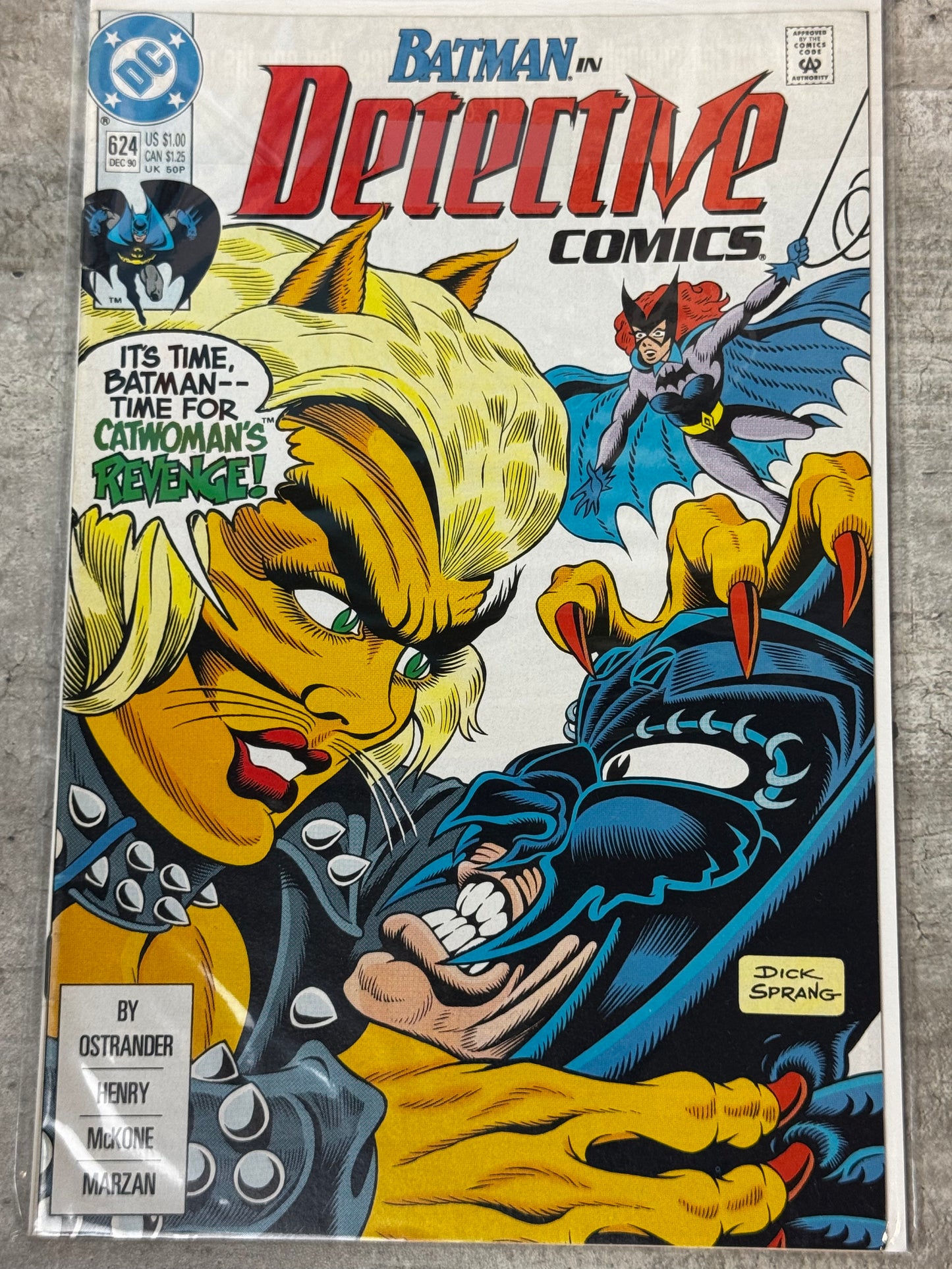 1990 - Detective Comics, Vol. 1 #624 Var. A - Bitter Victory - NM - ENG 1