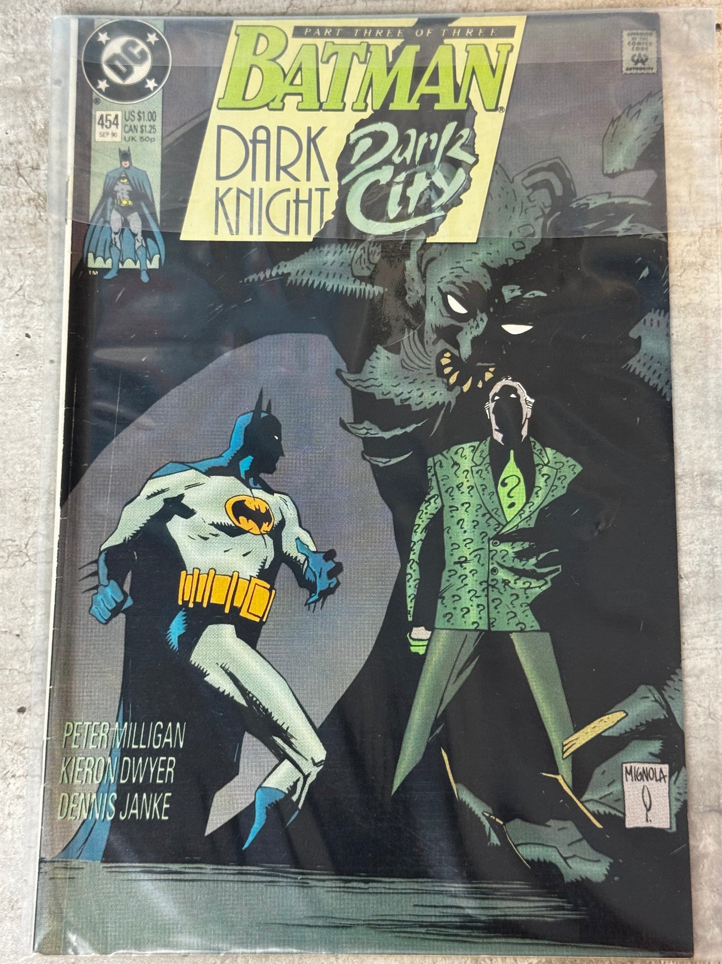 1990 - Batman, Vol. 1 #454 Var. A - Part 3 - NM - ENG 1