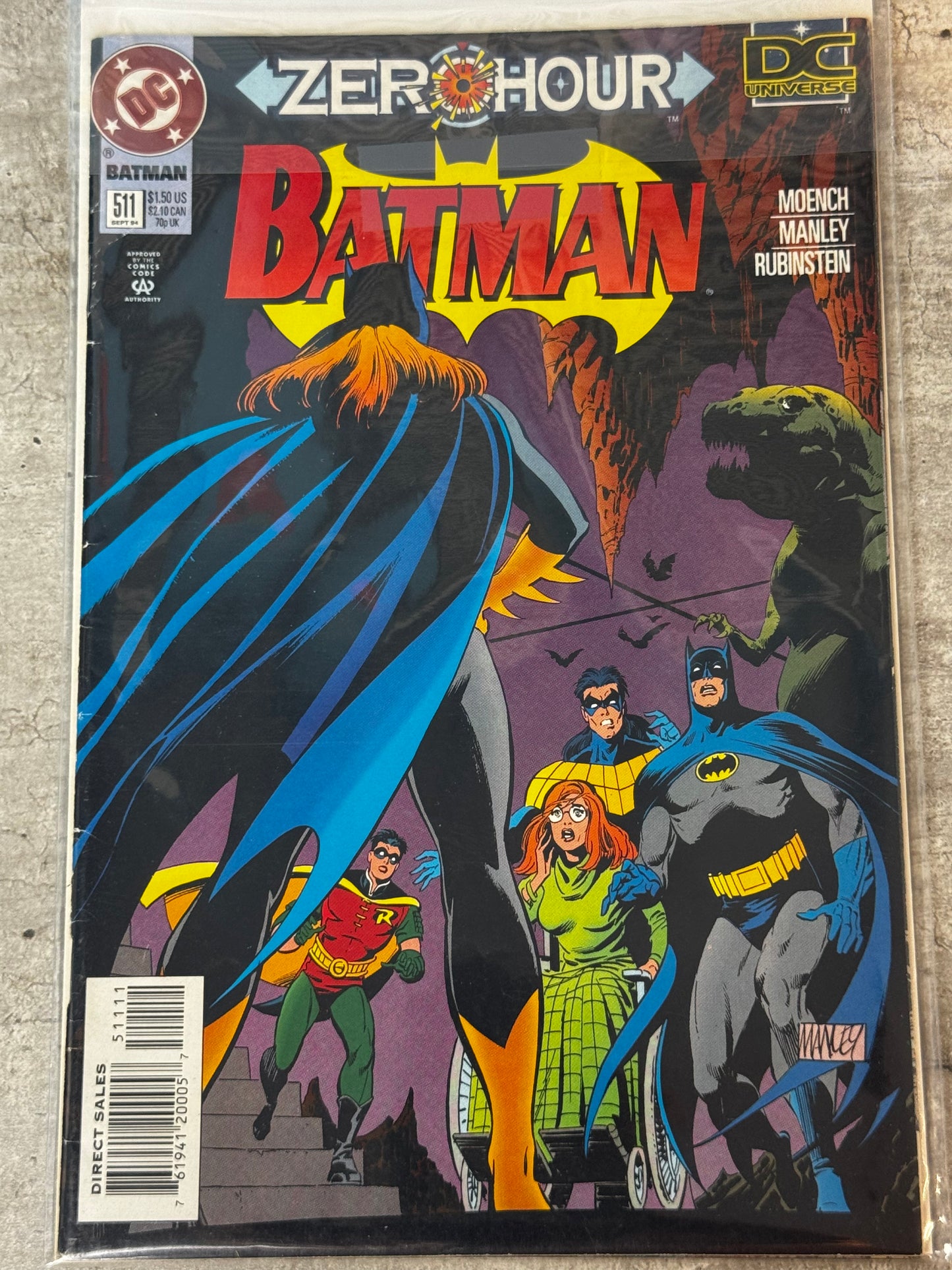 1994 - Batman, Vol. 1 #511 Var. A - The Night Before Zero - NM - ENG 1
