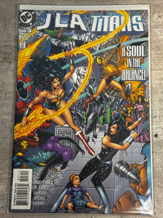 1999 - JLA / Titans #3 - All in the Family - NM+ - ENG 1