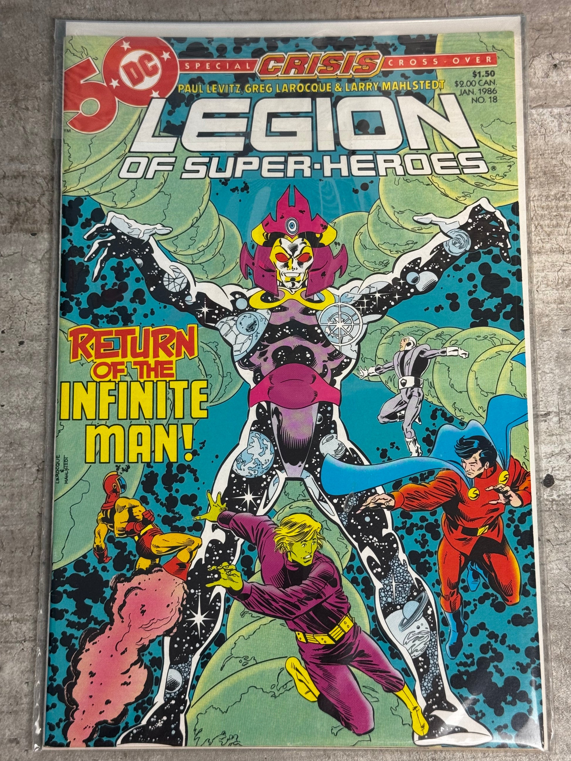 1986 - Legion of Super-Heroes, Vol. 3 #18 - NM - ENG 1