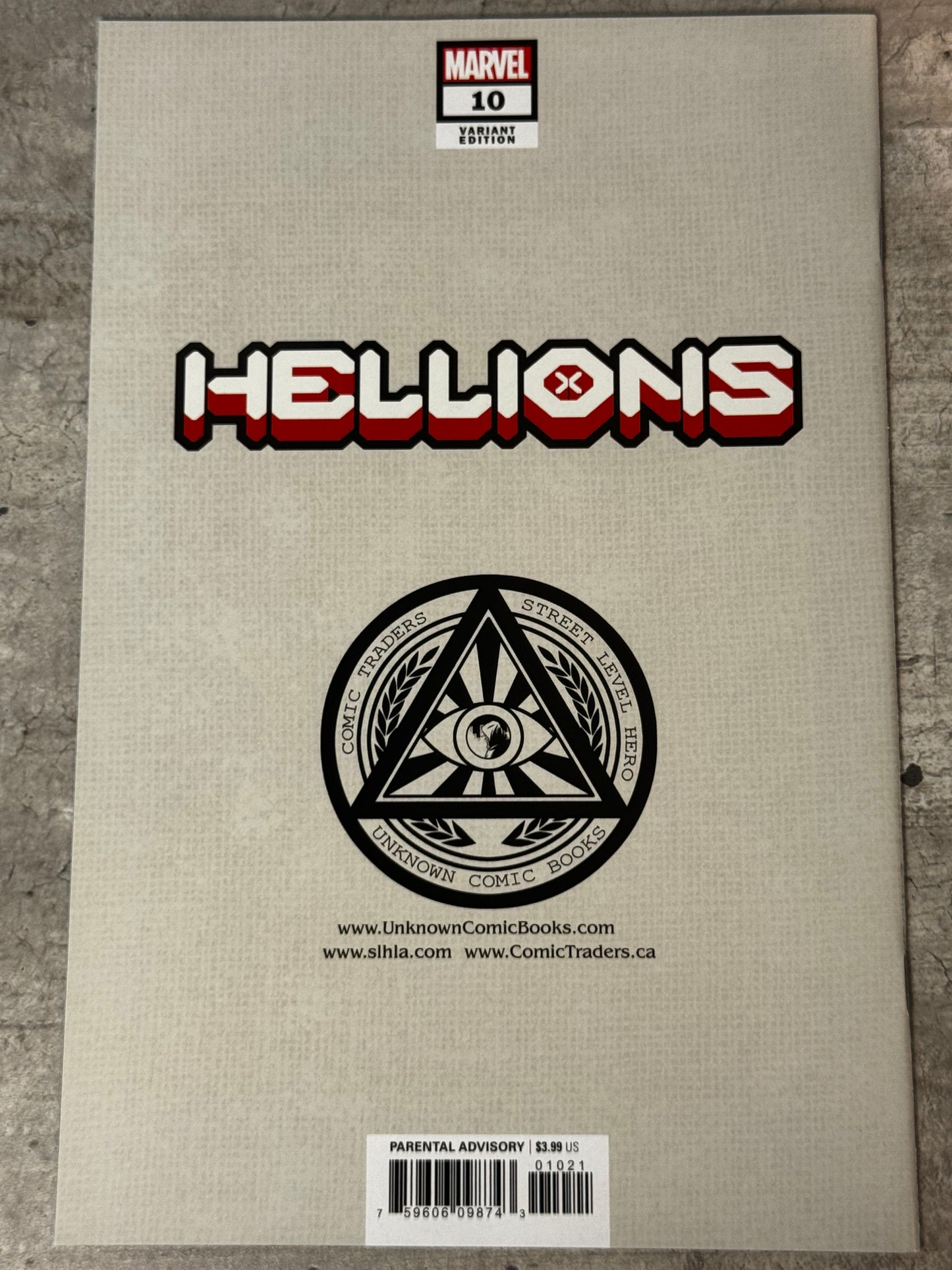 2021 - Hellions #10 Var. B - Part II: Hitbox - NM/M - ENG 2