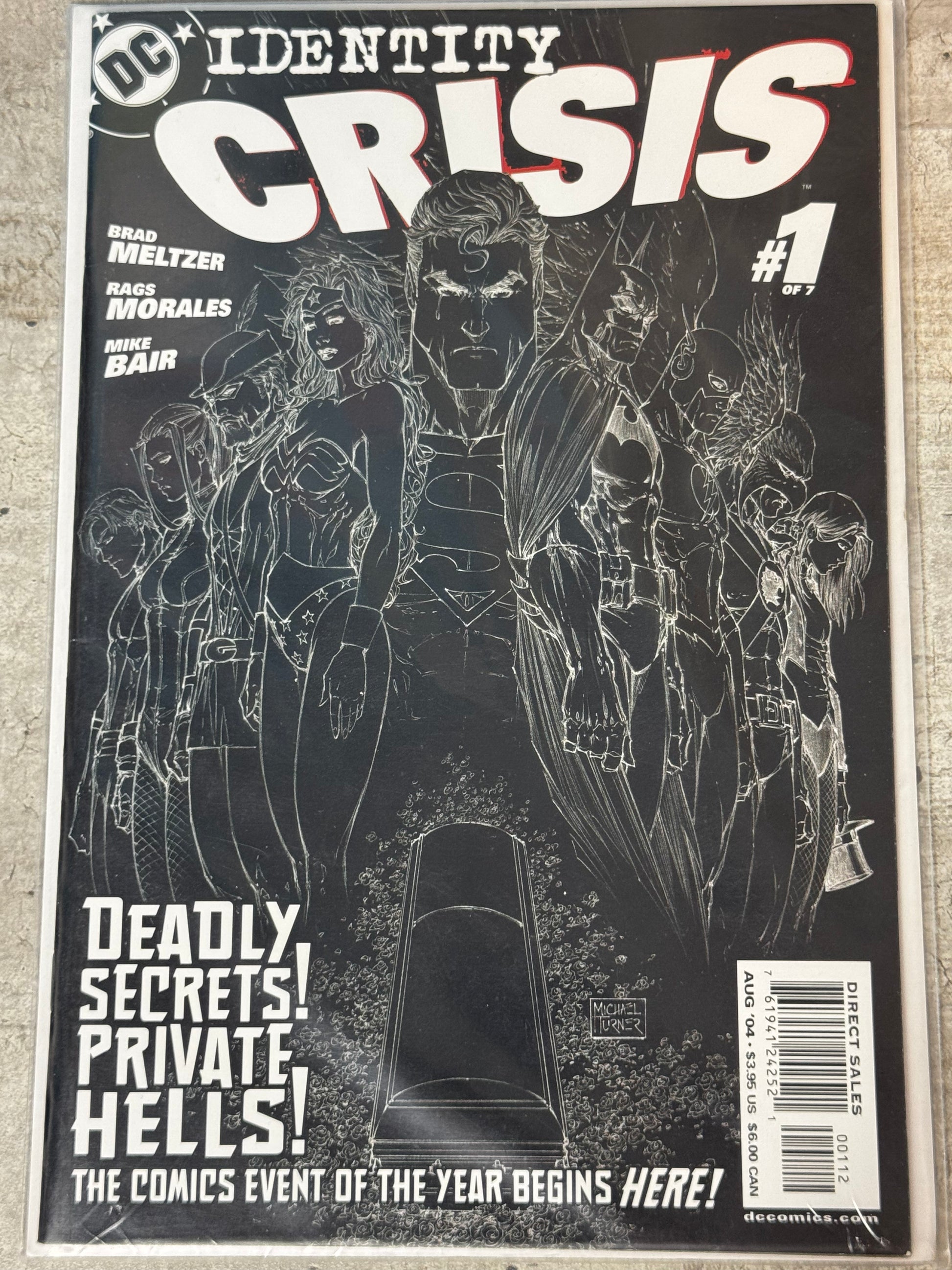 2004 - Identity Crisis #1 Var. B - Chapter One: Coffin - NM/M - ENG 1