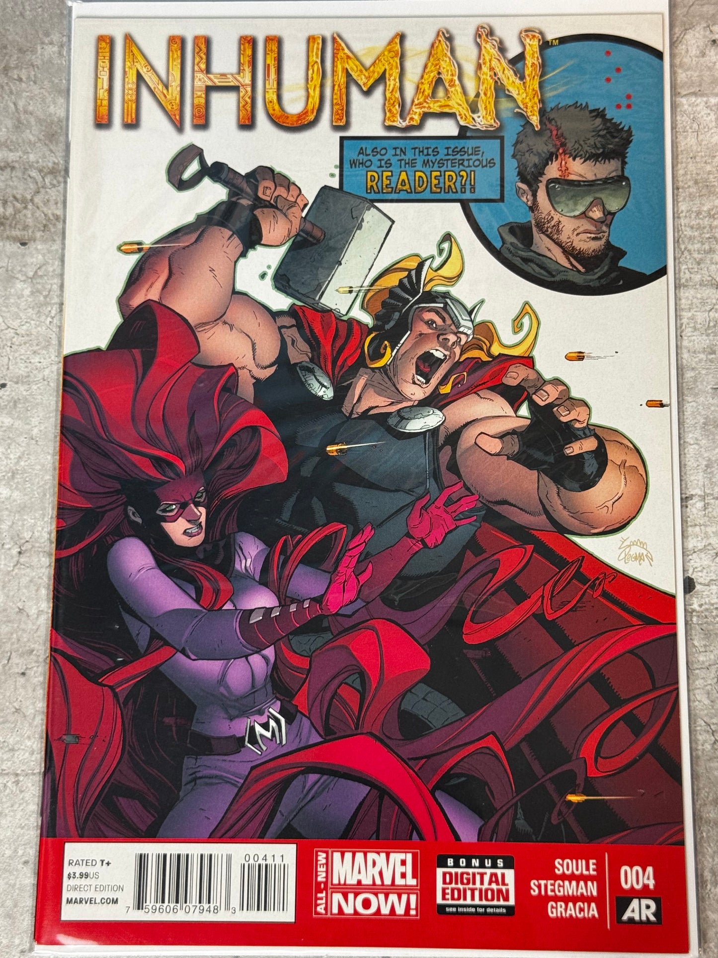 2014 - Inhuman #4 Var. A - Part 4: A Thunder God in Attilan - NM/M - ENG 1