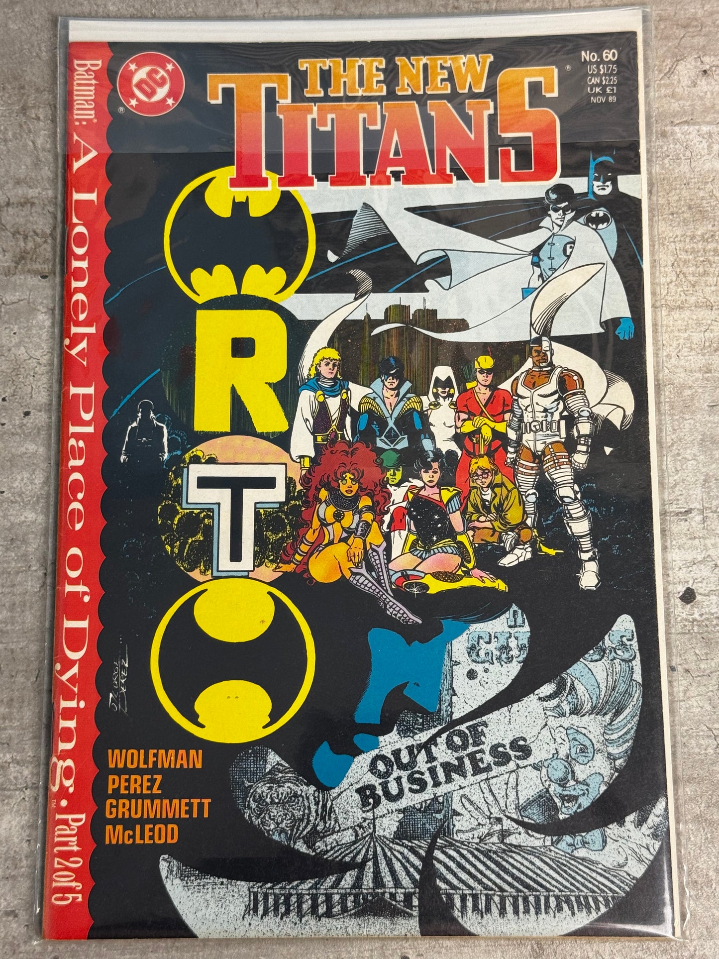 1989 - The New Titans #60 - Roots - NM - ENG 1