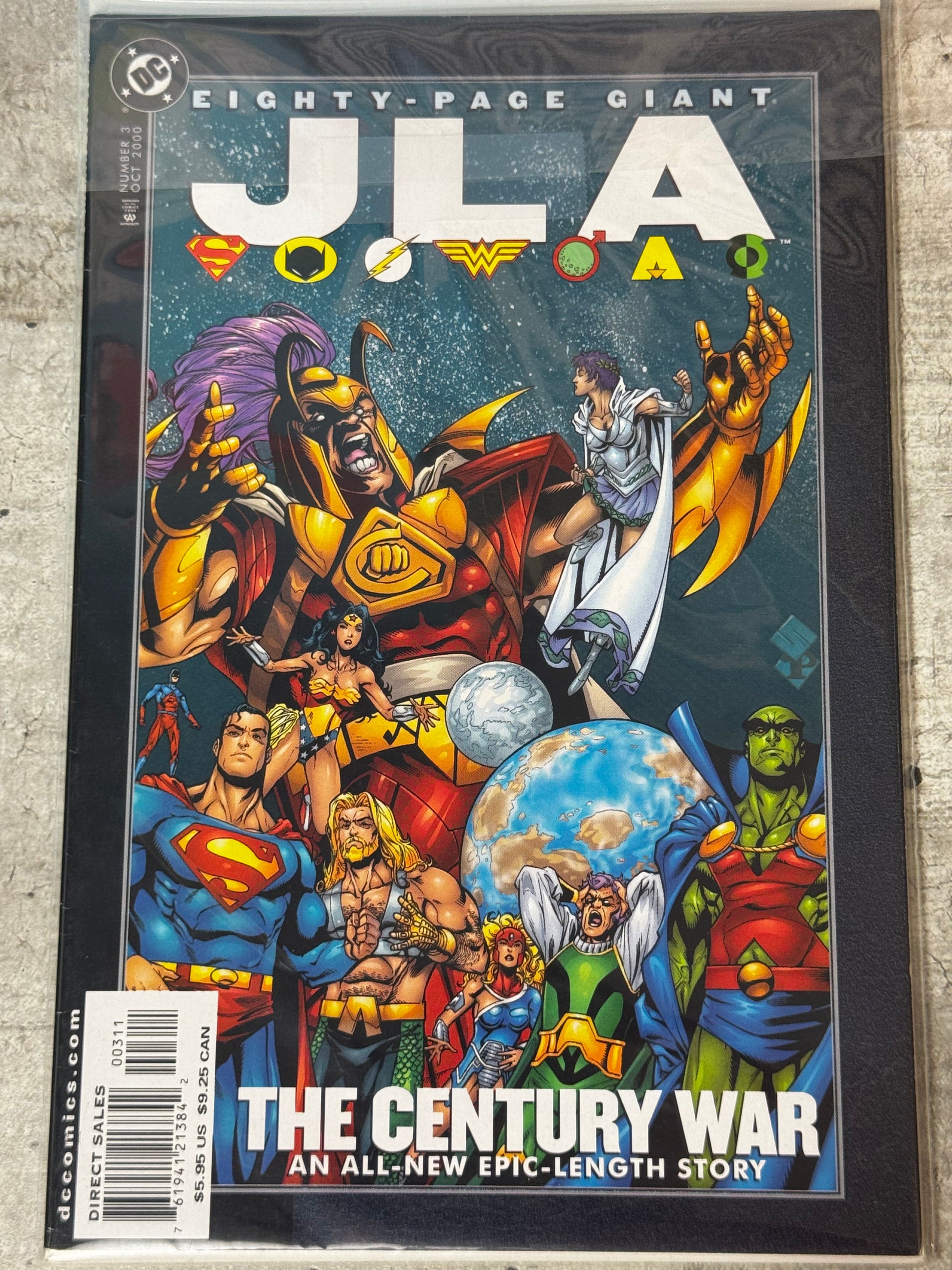 2000 - JLA 80-Page Giant #3 Var. A - The Century War II - NM/M - ENG 1