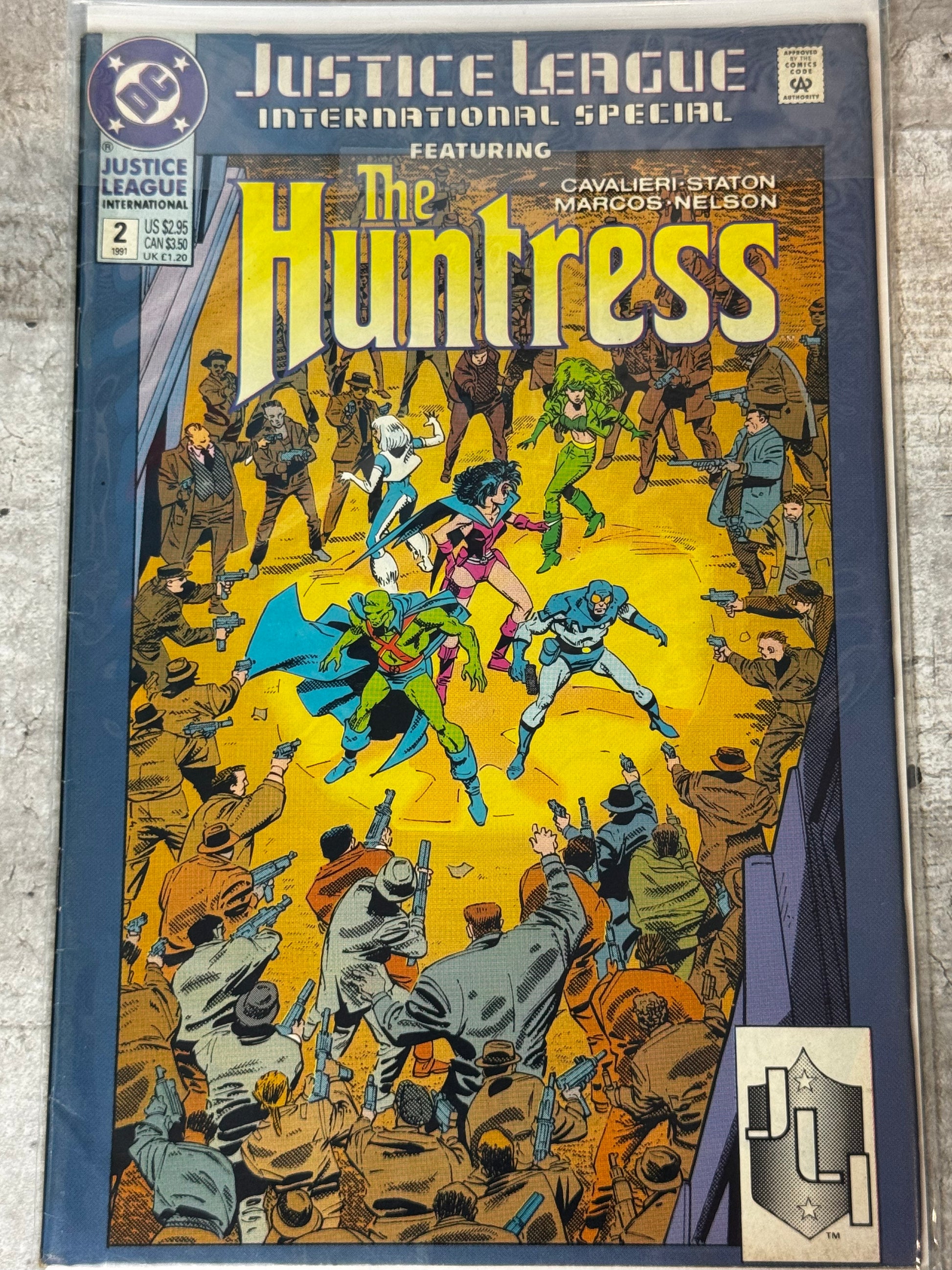 1991 - Justice League International Special #2 Var. A - NM- - ENG 1