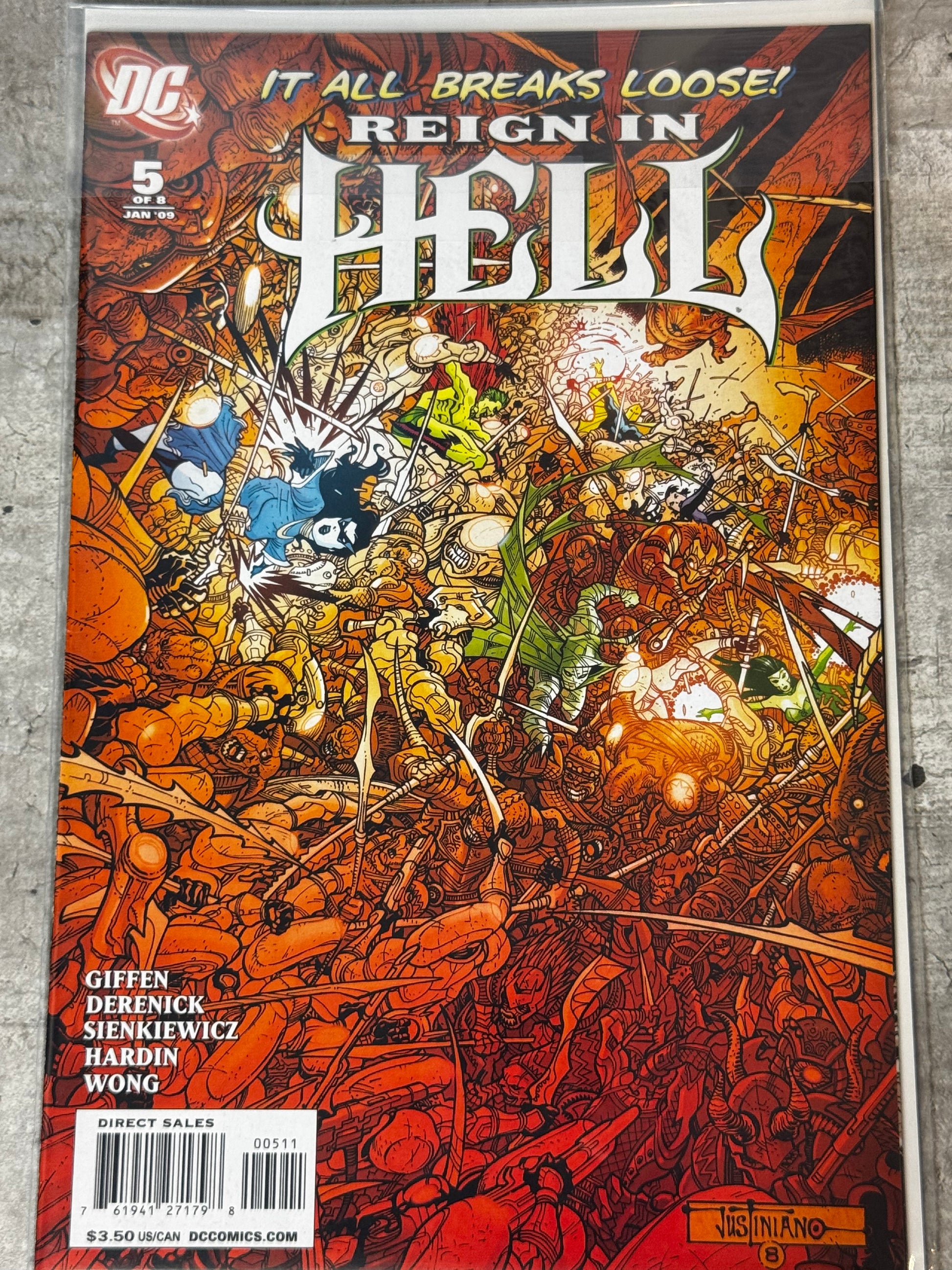 2008 - Reign In Hell #5 - NM/M - ENG 1