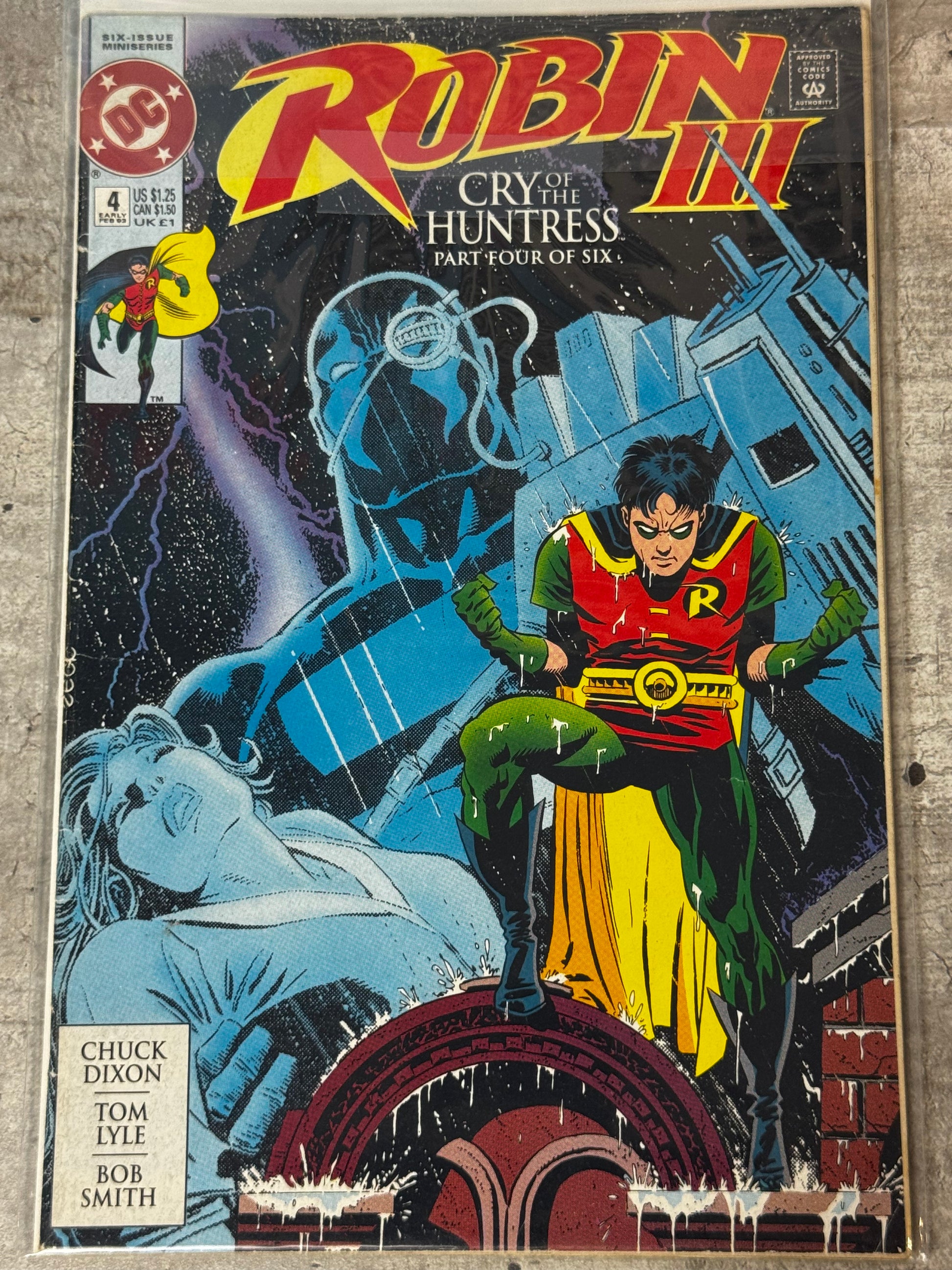 1993 - Robin III: Cry of the Huntress #4 Var. A - Fall From Grace - NM- - ENG 1