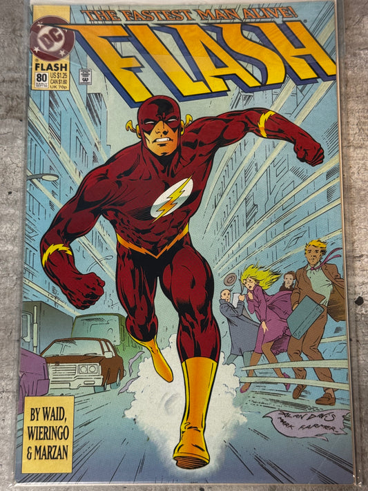 1993 - Flash, Vol. 2 #80 Var. A - Chapter 1: Opposites Attract - NM - ENG 1