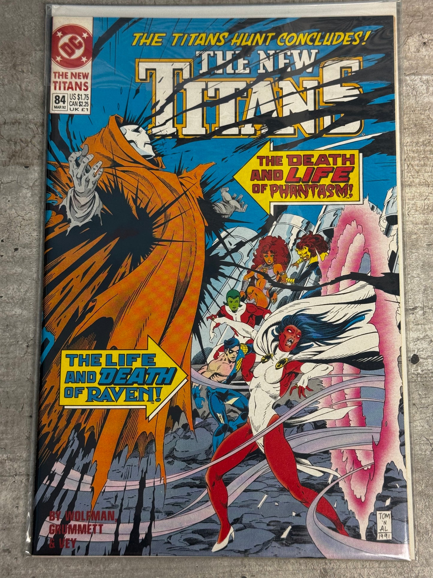 1992 - The New Titans #84 - Endings... and Beginnings - NM - ENG 1